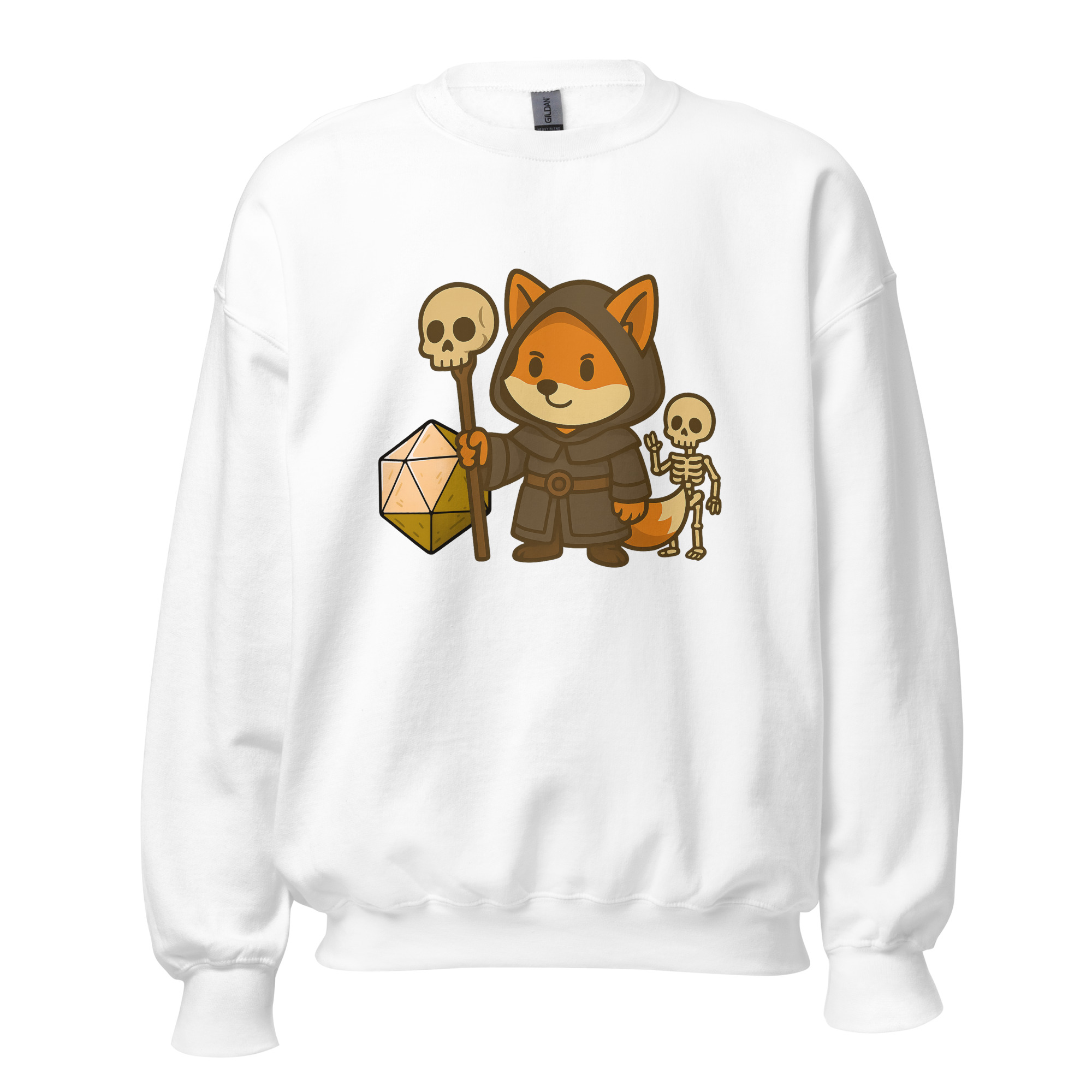 Dicefox Necromancer - DTF-Unisex-Pullover – Bild 53