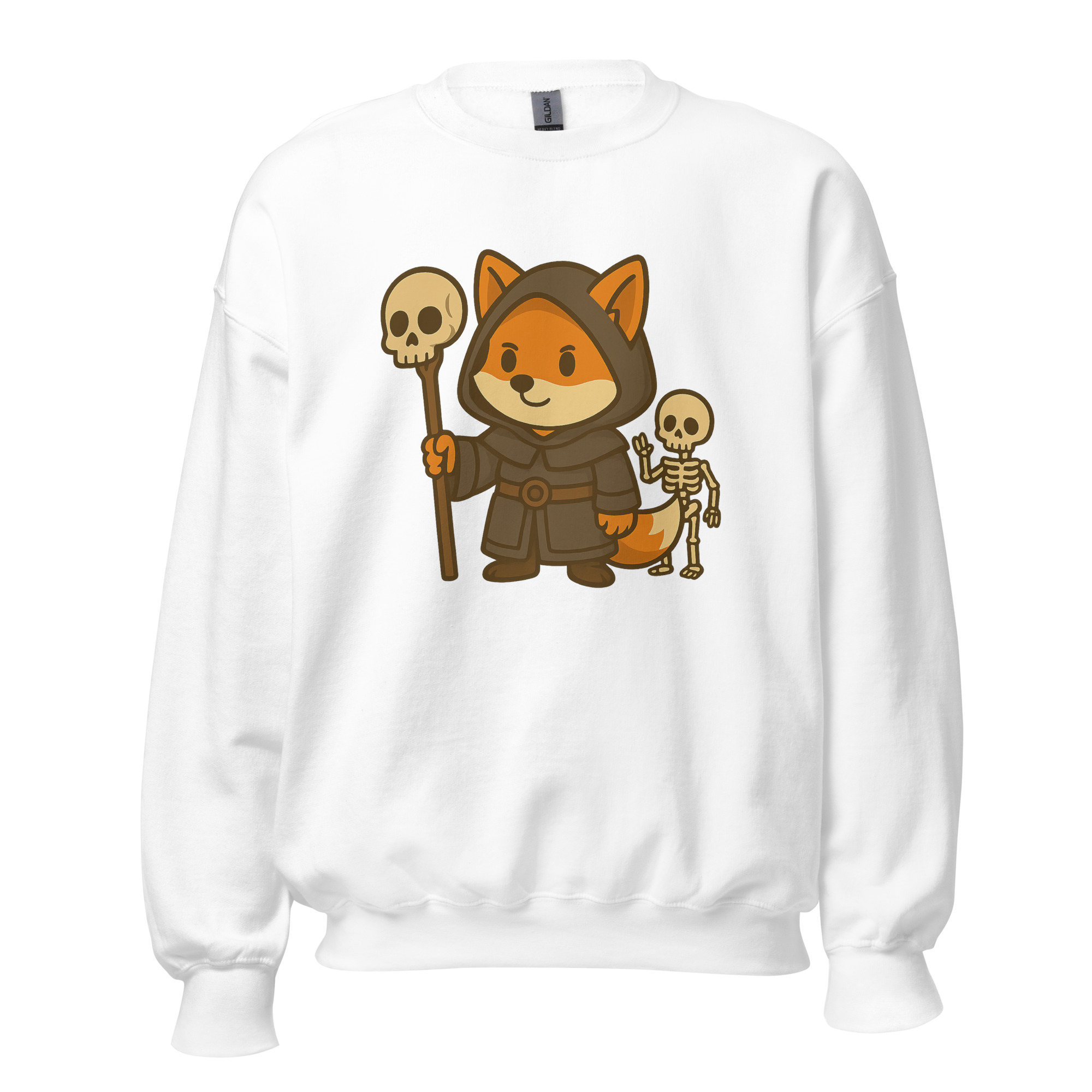 Fox Necromancer - DTF-Unisex-Pullover – Bild 53