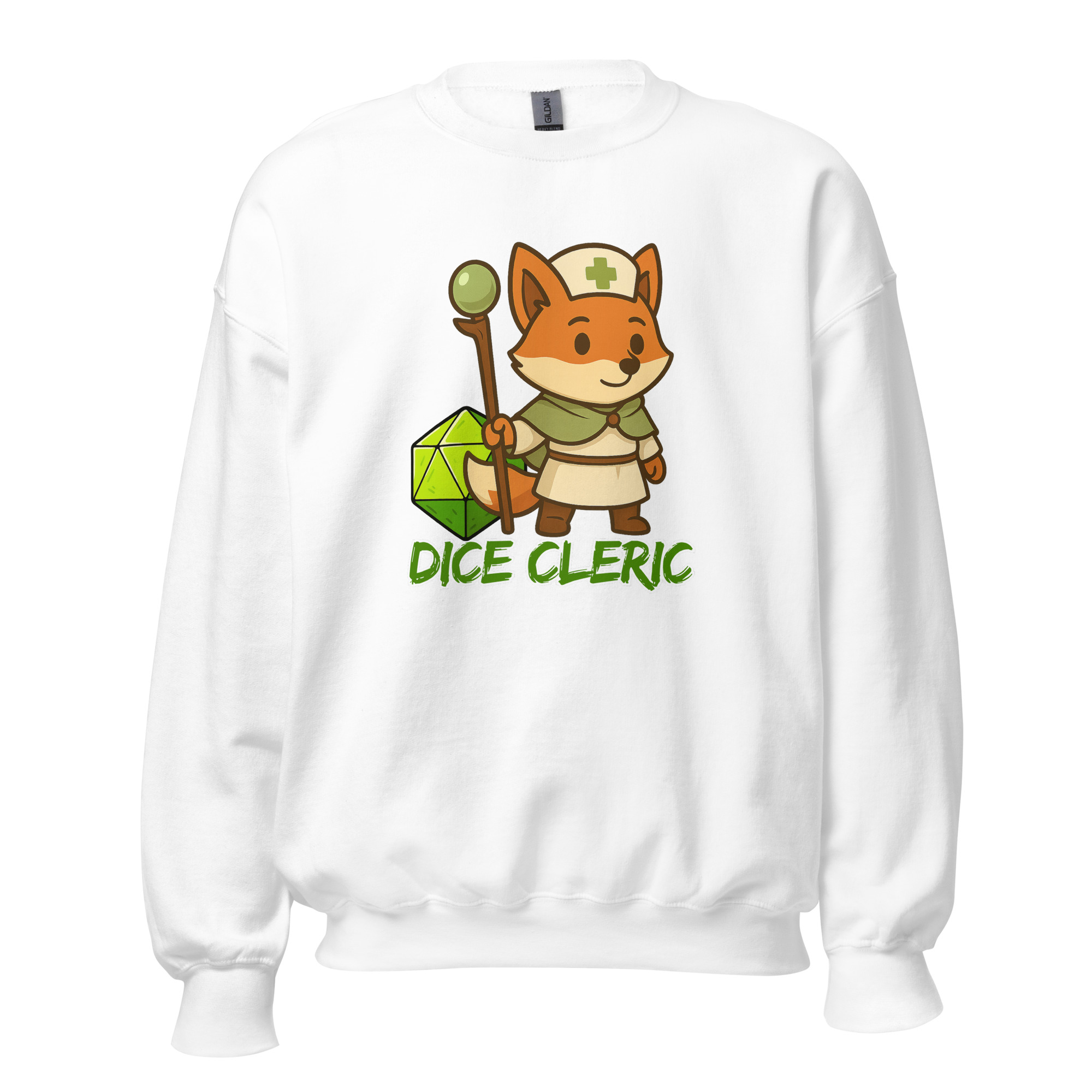Dice Cleric - DTF-Unisex-Pullover – Bild 53