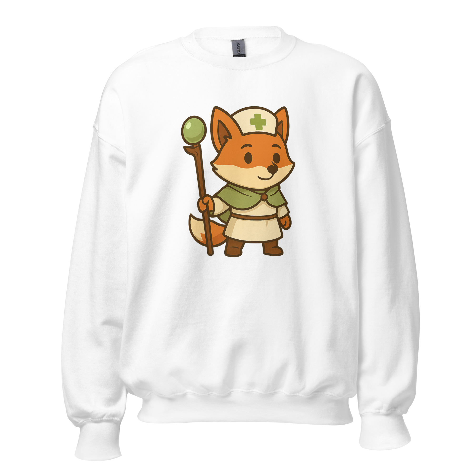Fox Cleric - DTF-Unisex-Pullover – Bild 53