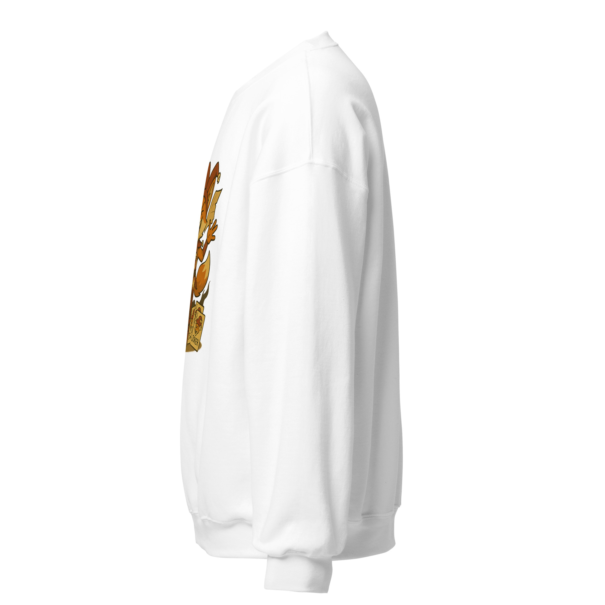 Fox Jester - DTF-Unisex-Pullover – Bild 55