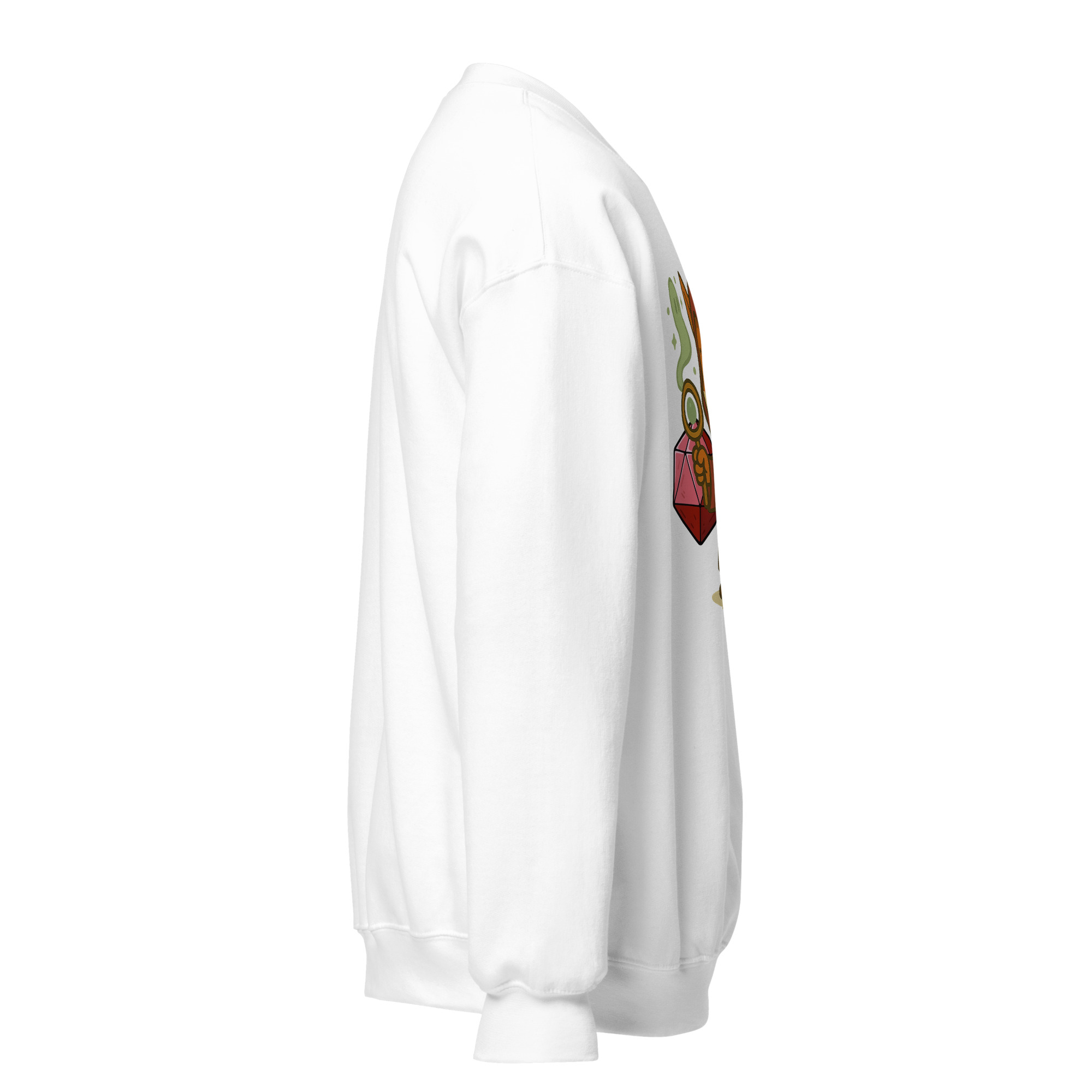 Dicefox Sorcerer - DTF-Unisex-Pullover – Bild 56