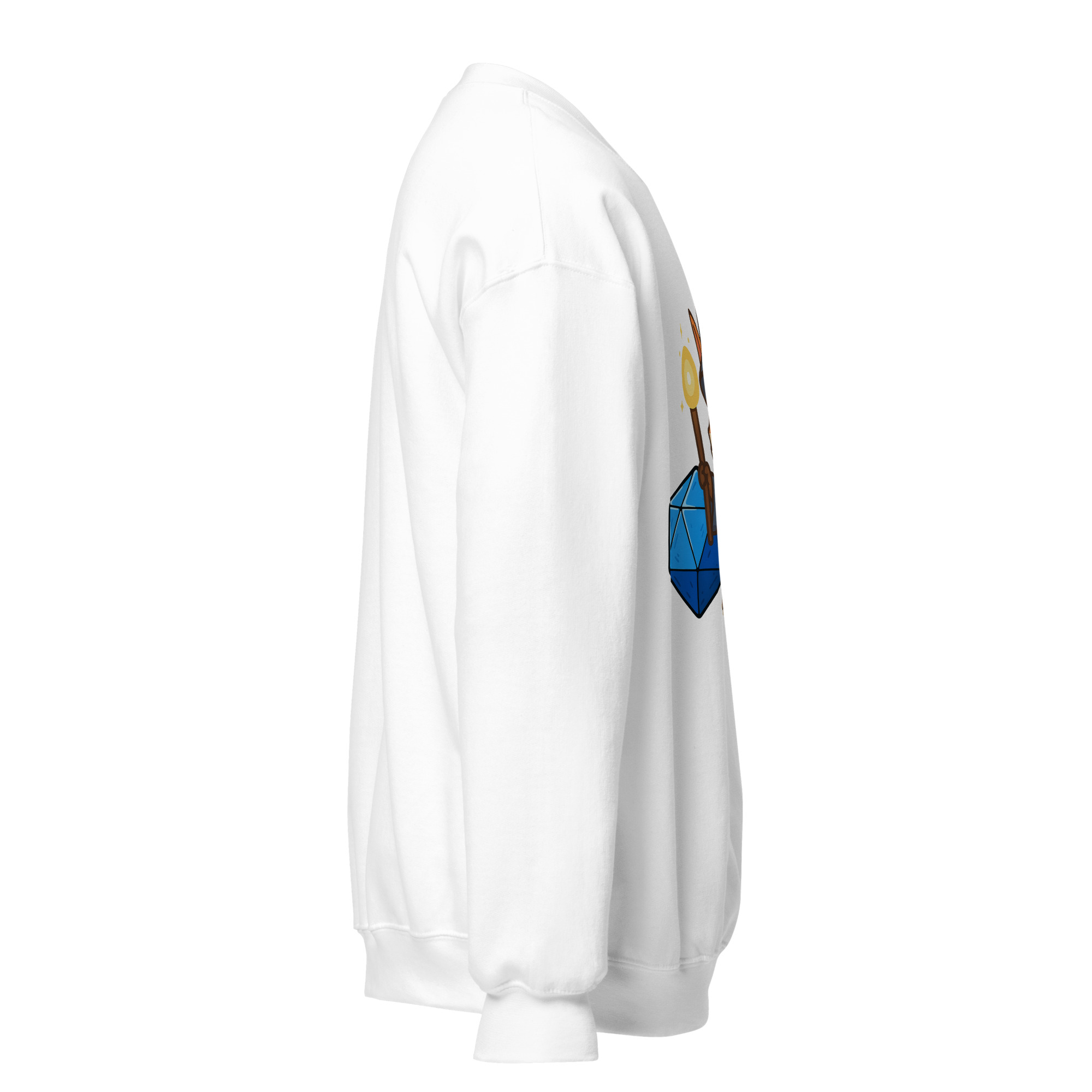 Dicefox Wizard - DTF-Unisex-Pullover – Bild 56