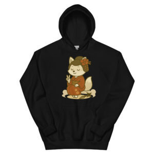Fox Kunoishi - DTF-Unisex-Kapuzenpullover