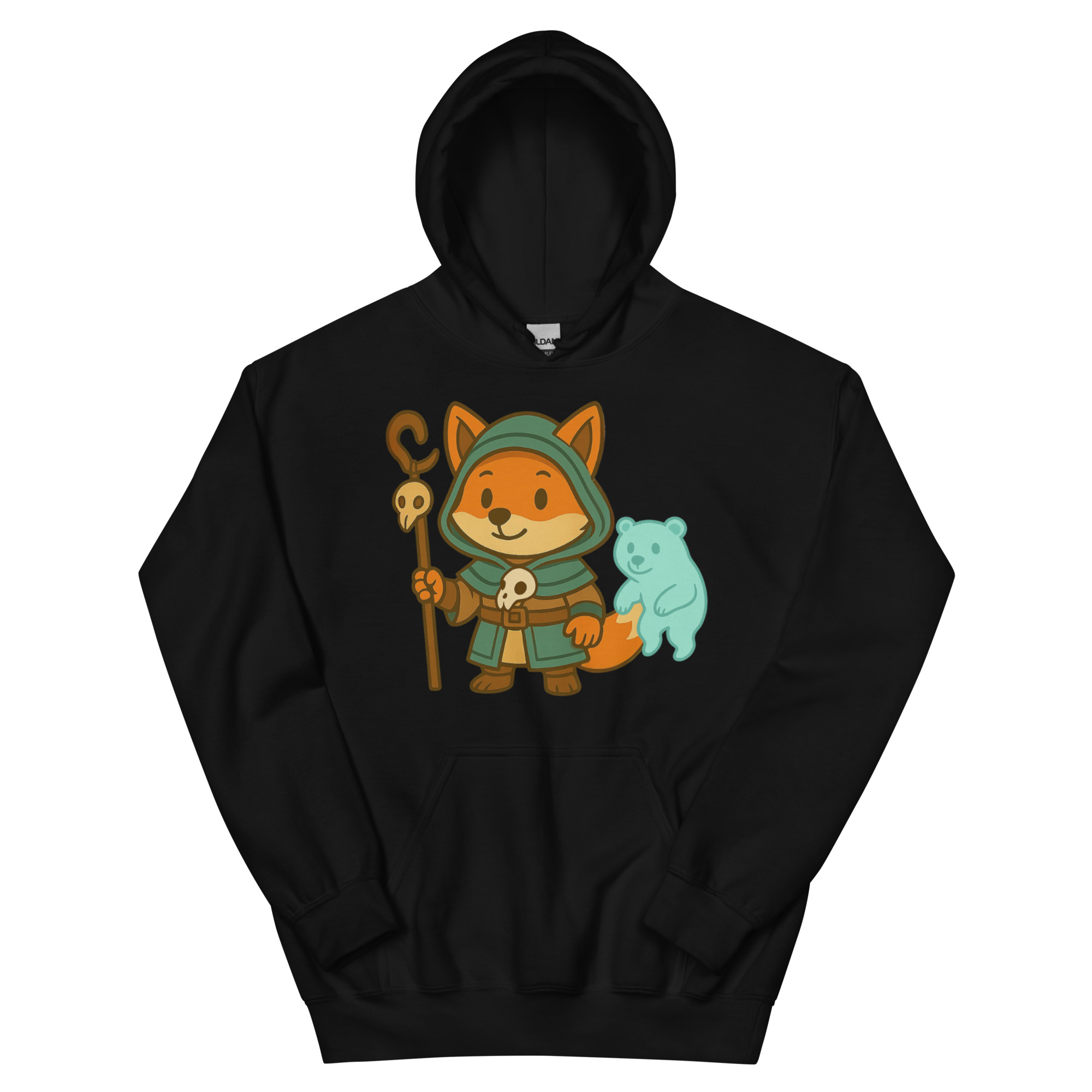 Fox Shaman - DTF-Unisex-Kapuzenpullover