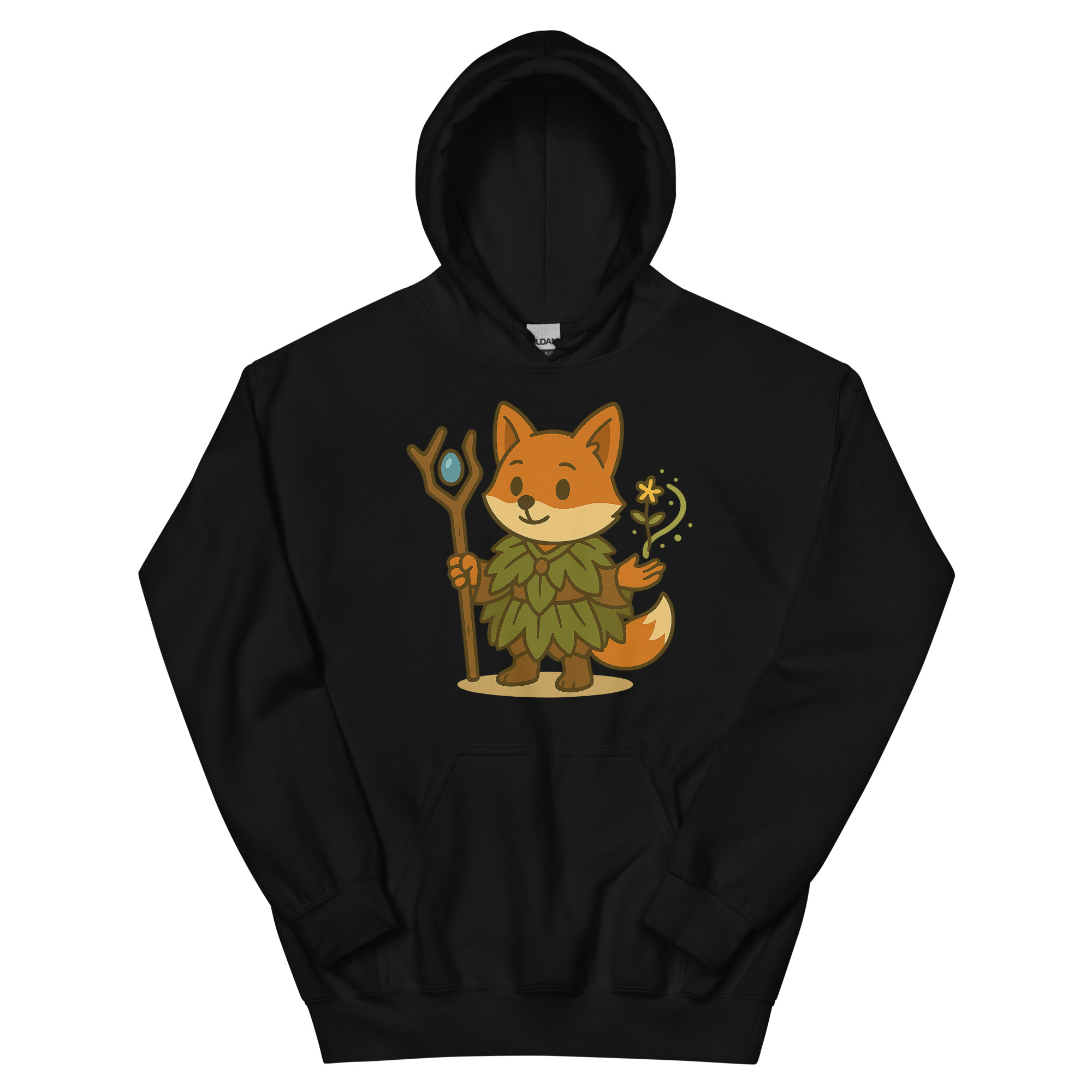 Fox Druid - DTF-Unisex-Kapuzenpullover