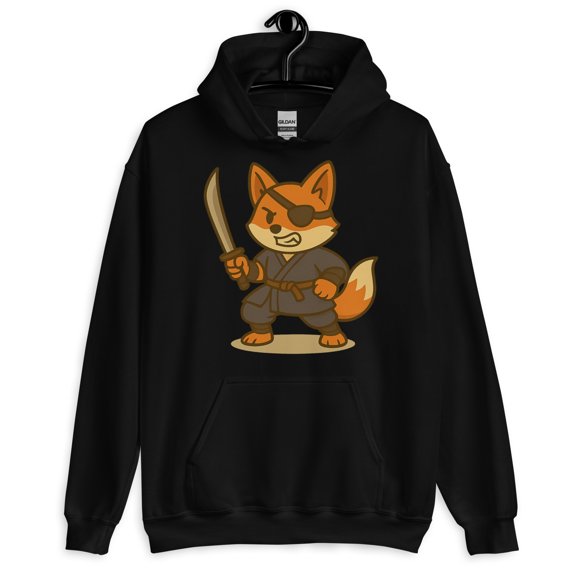 Fox Ronin - DTF-Unisex-Kapuzenpullover