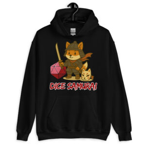 Dice Samurai - DTF-Unisex-Kapuzenpullover