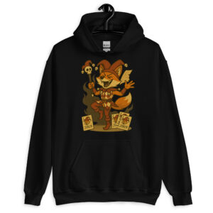 Fox Jester - DTF-Unisex-Kapuzenpullover