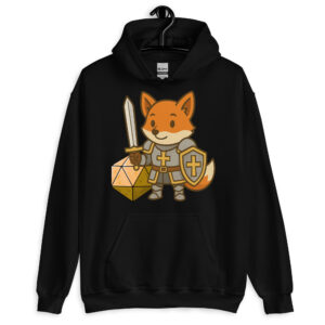 Dicefox Paladin - DTF-Unisex-Kapuzenpullover