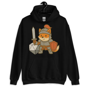Dicefox Knight - DTF-Unisex-Kapuzenpullover