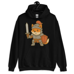 Fox Knight - DTF-Unisex-Kapuzenpullover