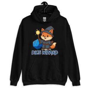 Dice Wizard - DTF-Unisex-Kapuzenpullover