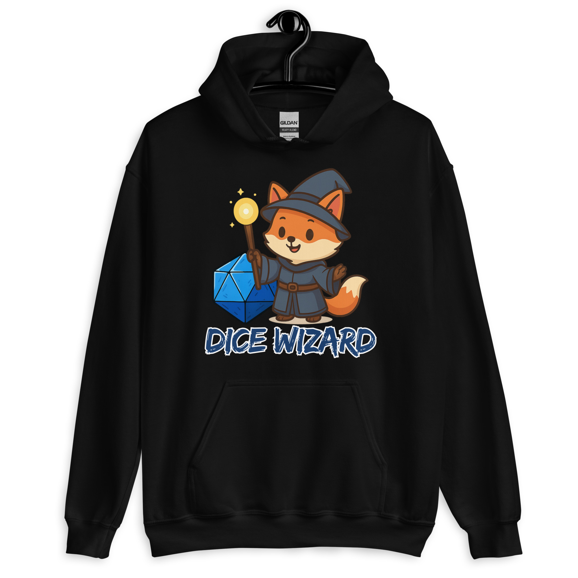 Dice Wizard - DTF-Unisex-Kapuzenpullover