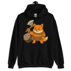 Dicefox Barbarian - DTF-Unisex-Kapuzenpullover