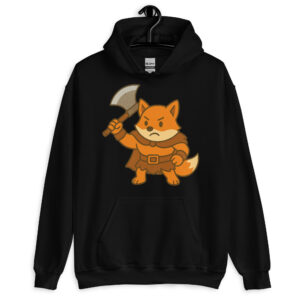 Fox Barbarian - DTF-Unisex-Kapuzenpullover