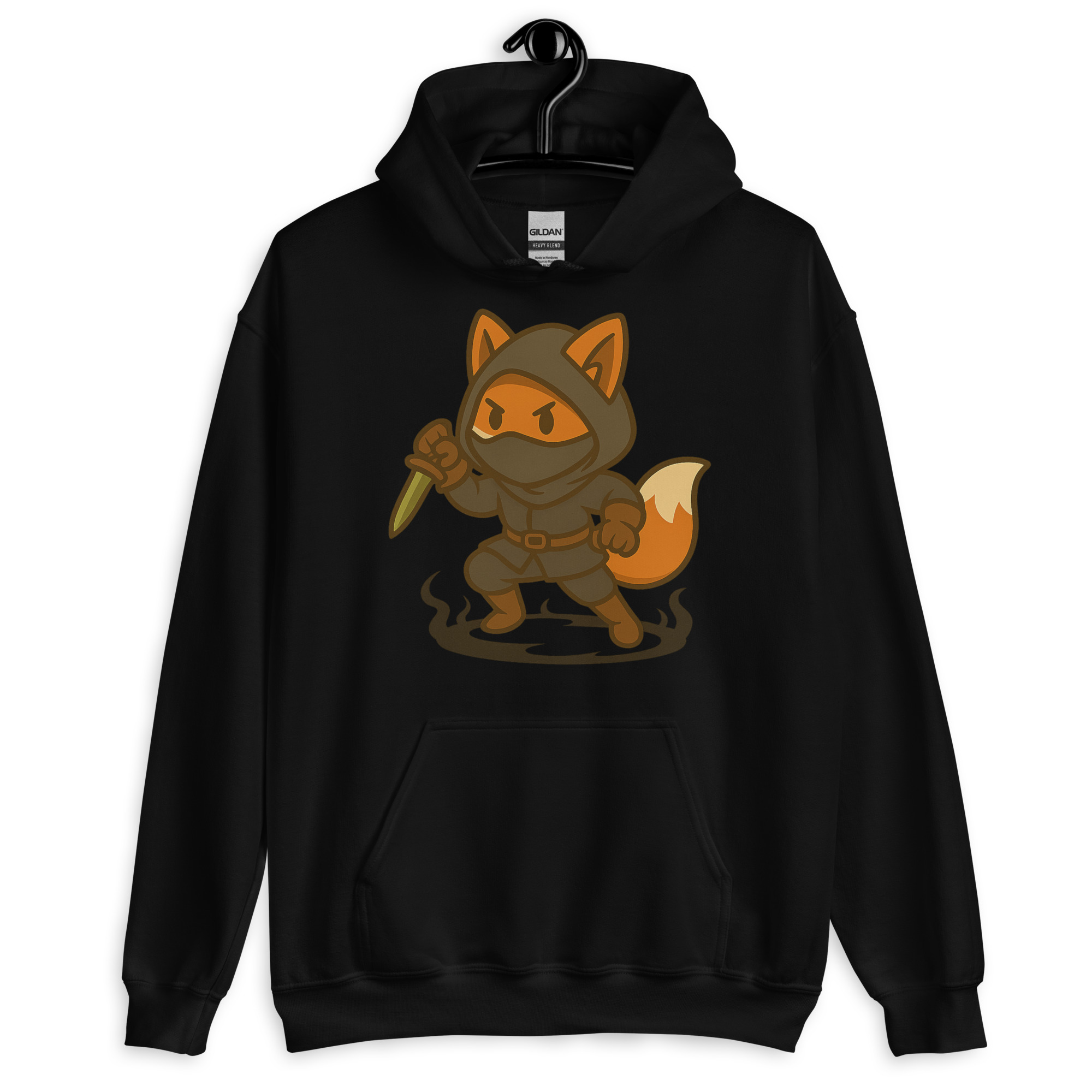 Fox Assassin - DTF-Unisex-Kapuzenpullover
