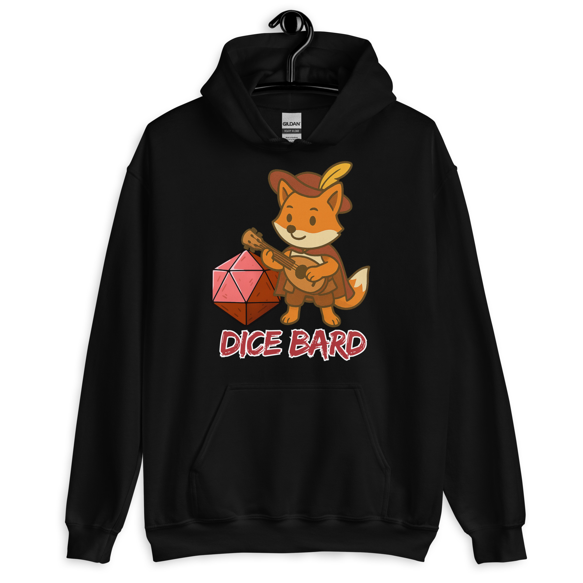 Dice Bard - DTF-Unisex-Kapuzenpullover