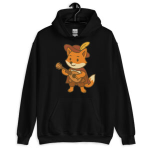 Fox Bard - DTF-Unisex-Kapuzenpullover