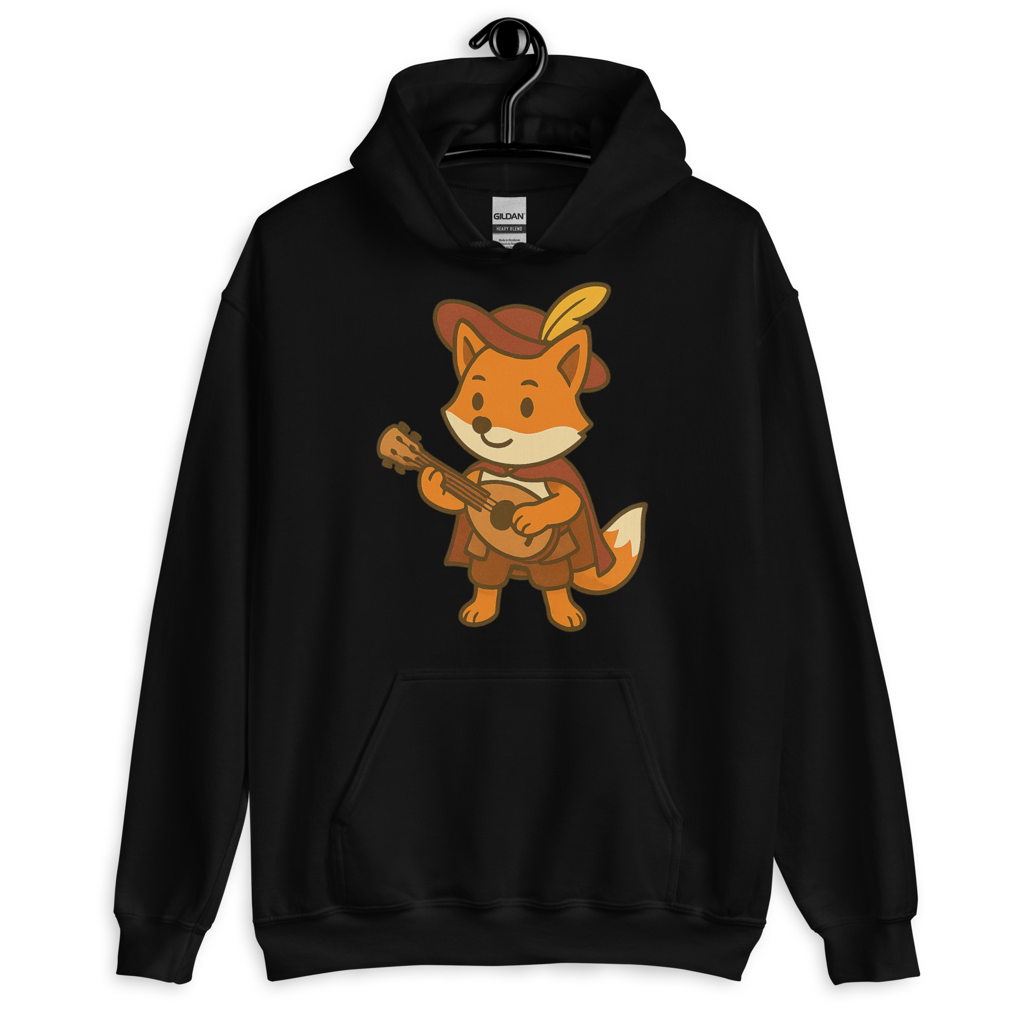 Fox Bard - DTF-Unisex-Kapuzenpullover