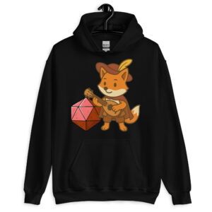 Dicefox Bard - DTF-Unisex-Kapuzenpullover