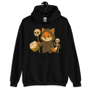 Dicefox Necromancer - DTF-Unisex-Kapuzenpullover
