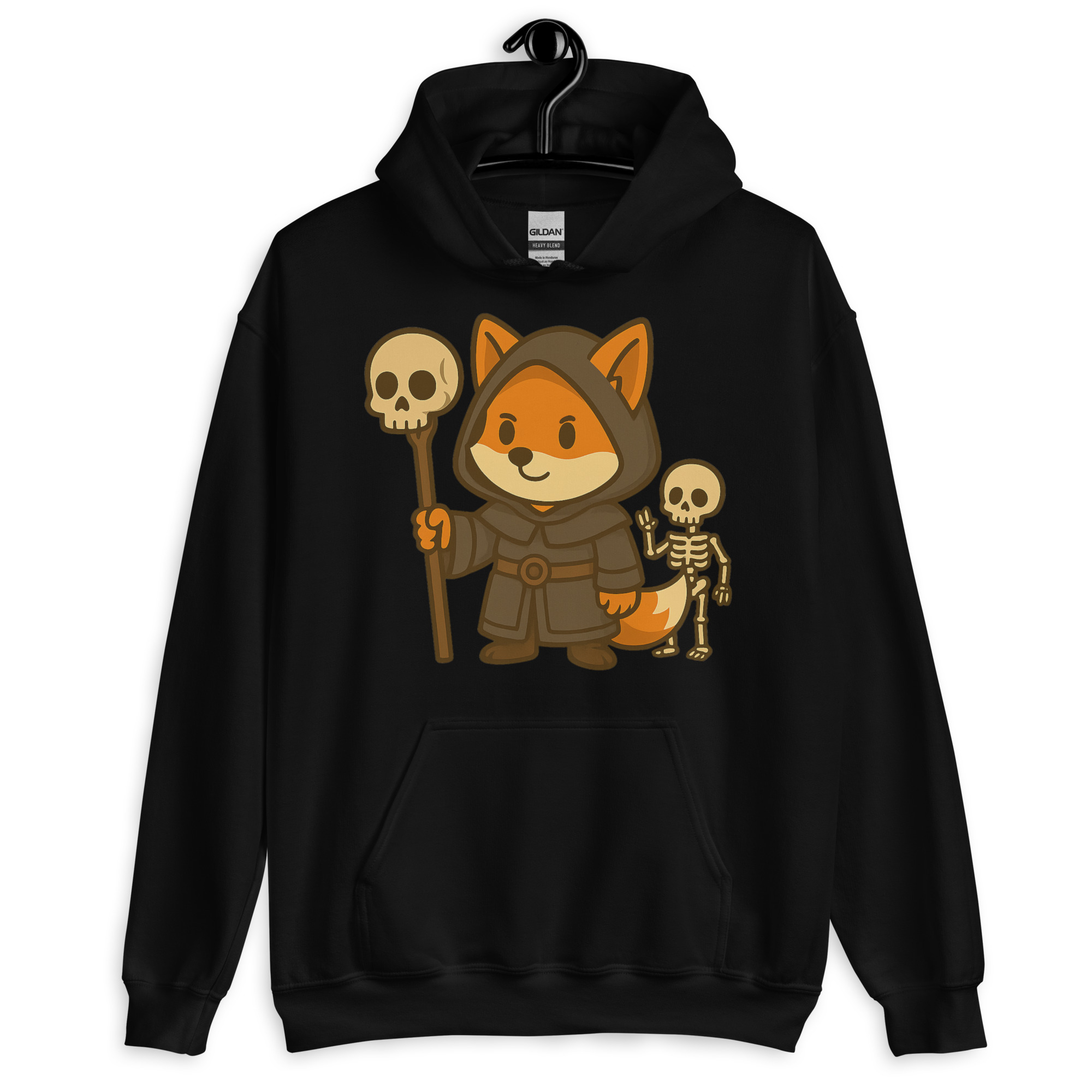 Fox Necromancer - DTF-Unisex-Kapuzenpullover