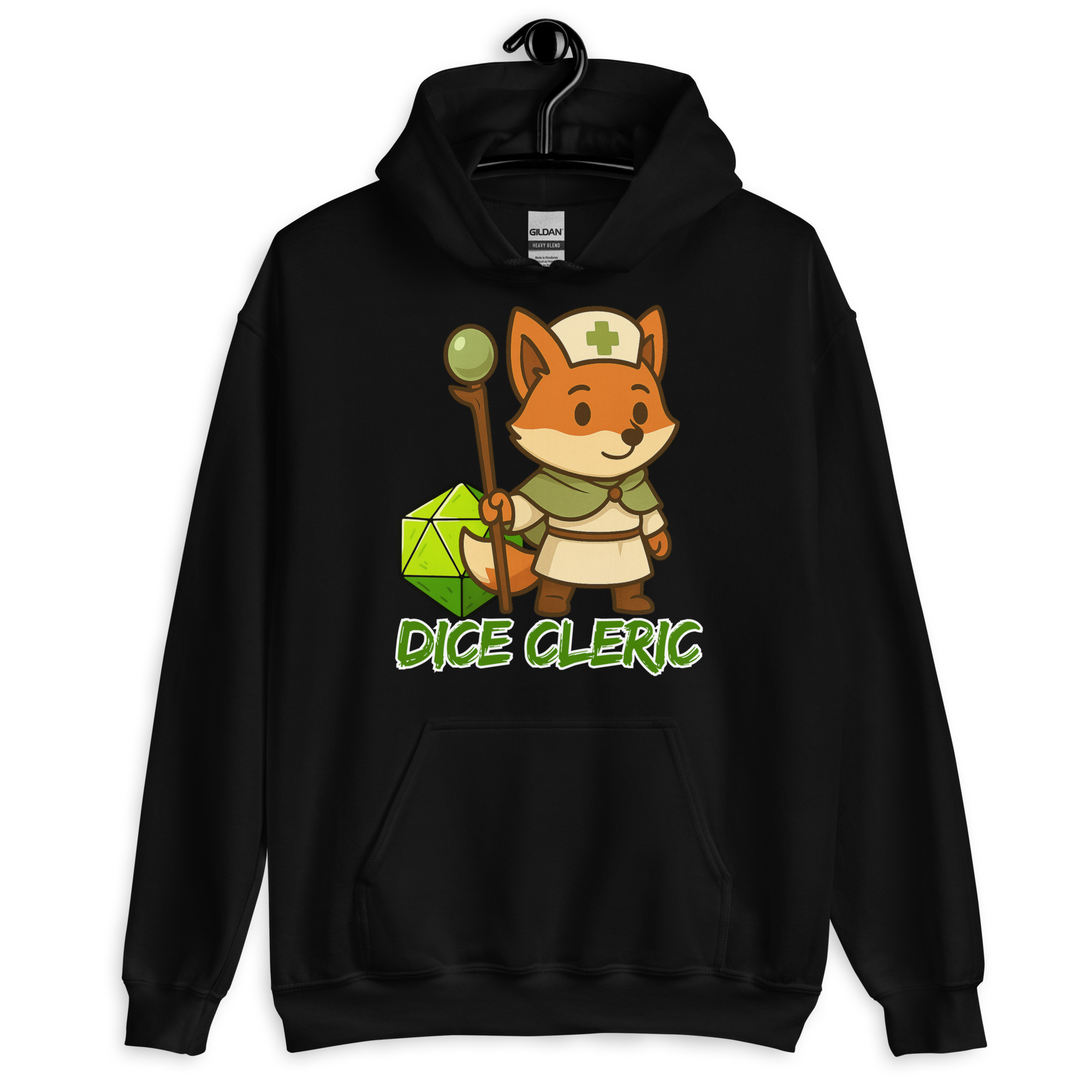 Dice Cleric - DTF-Unisex-Kapuzenpullover
