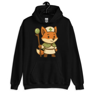 Fox Cleric - DTF-Unisex-Kapuzenpullover