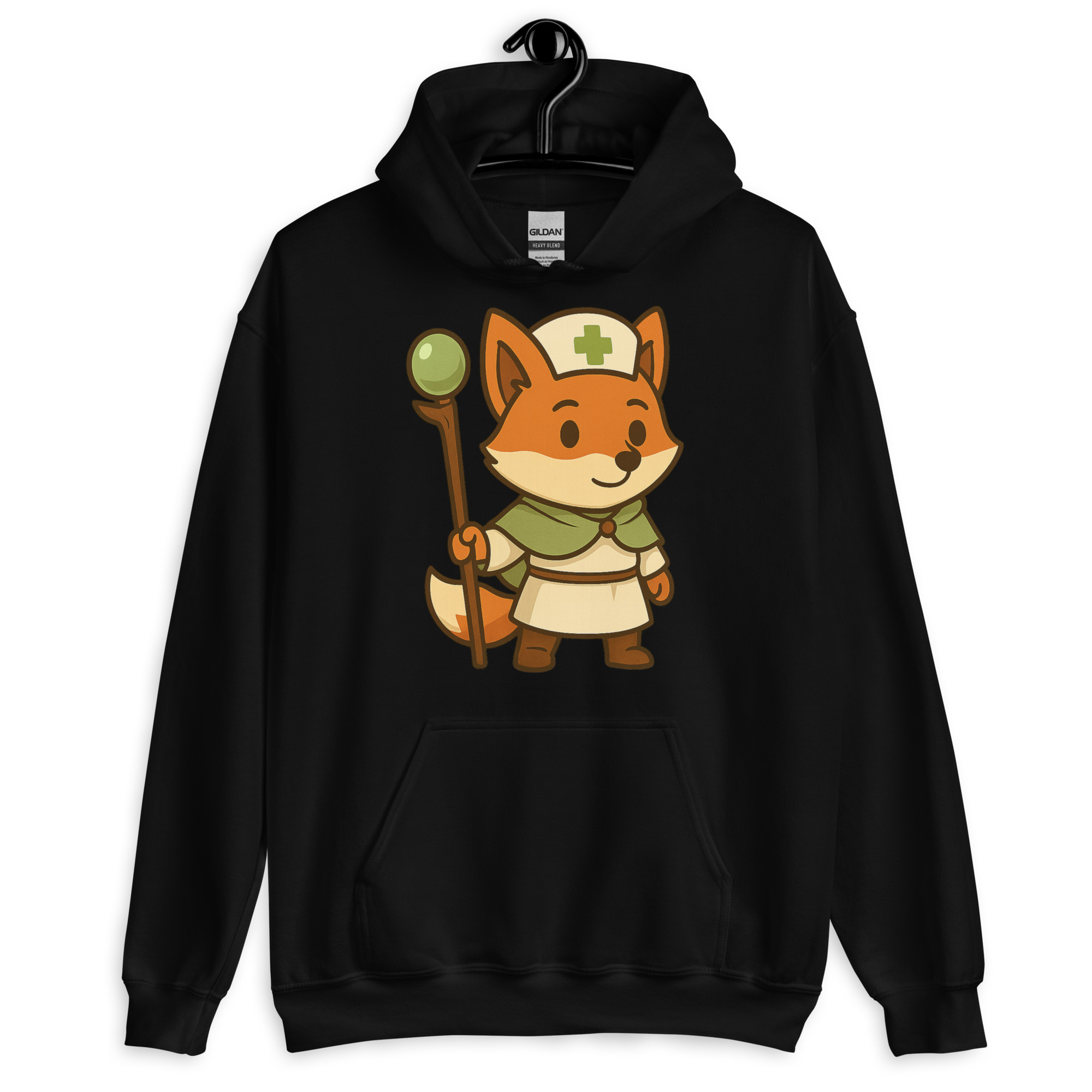 Fox Cleric - DTF-Unisex-Kapuzenpullover