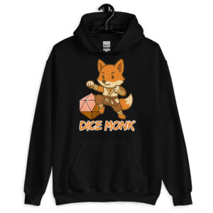 Dice Monk - DTF-Unisex-Kapuzenpullover