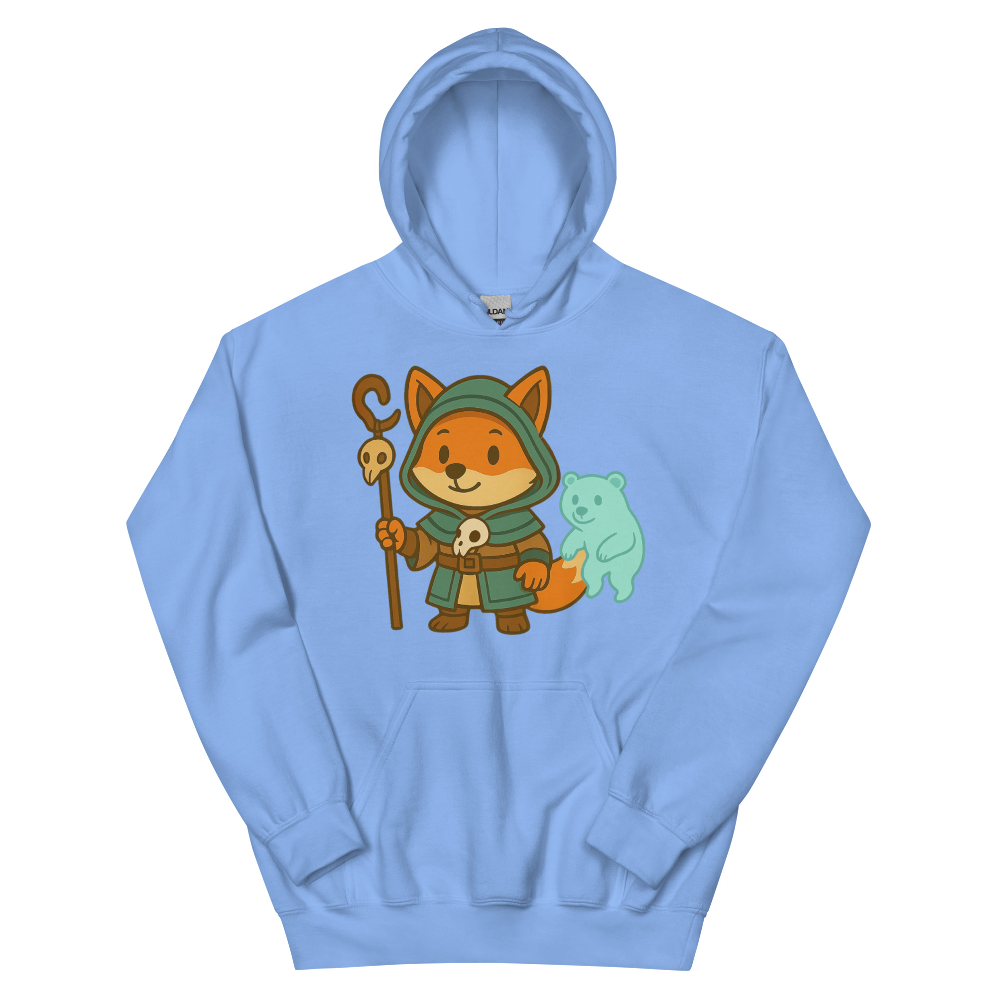 Fox Shaman - DTF-Unisex-Kapuzenpullover – Bild 19