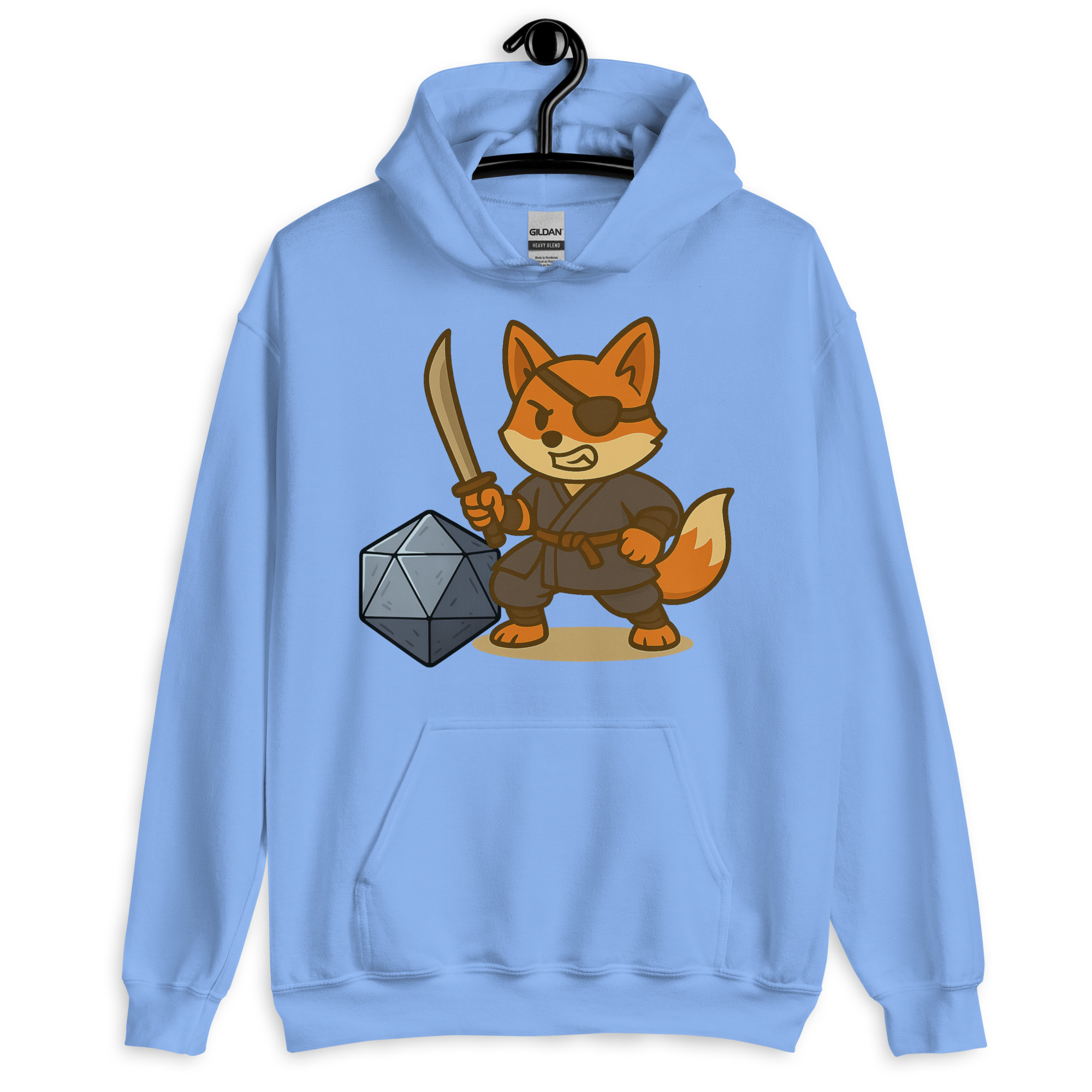 Dicefox Ronin - DTF-Unisex-Kapuzenpullover – Bild 19
