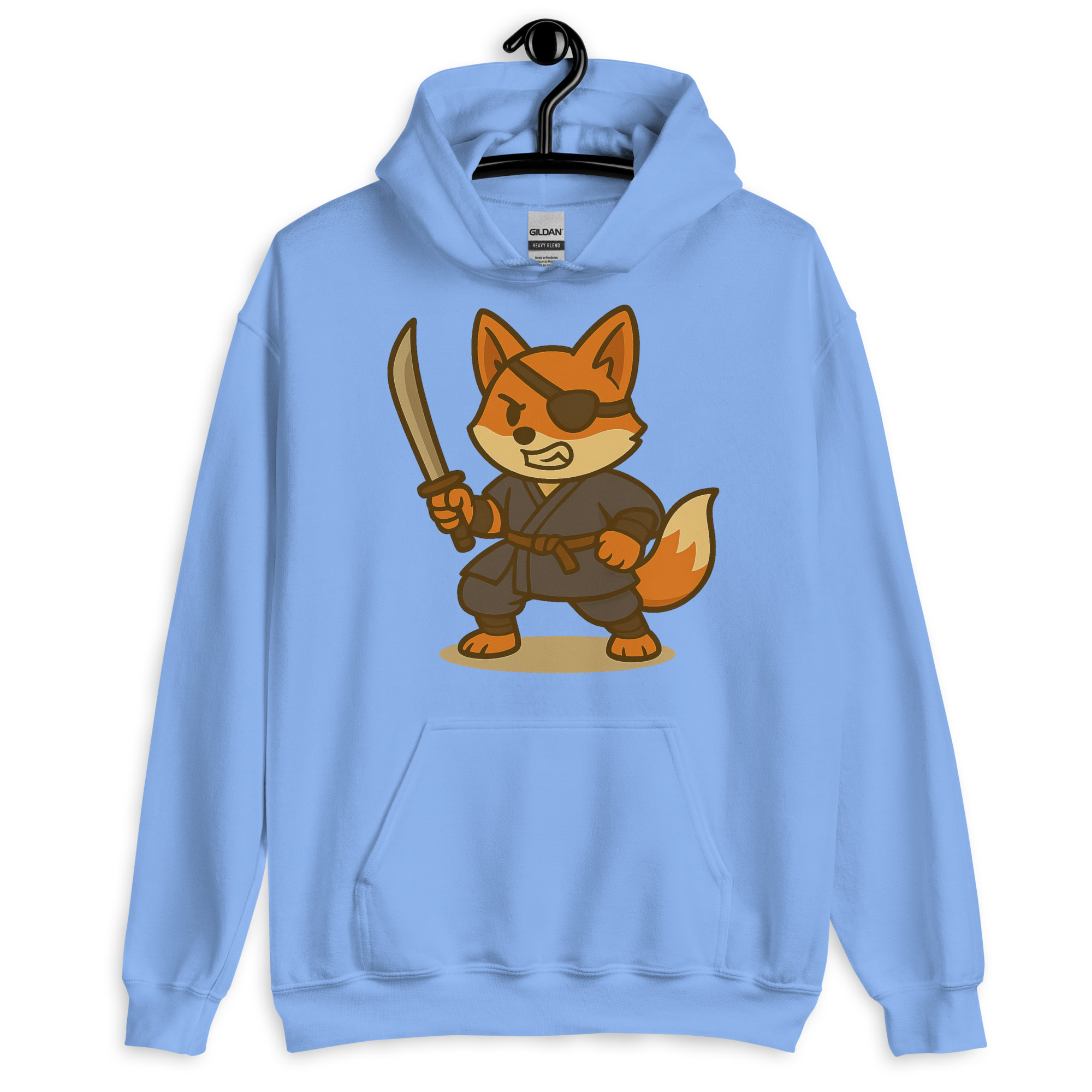 Fox Ronin - DTF-Unisex-Kapuzenpullover – Bild 19