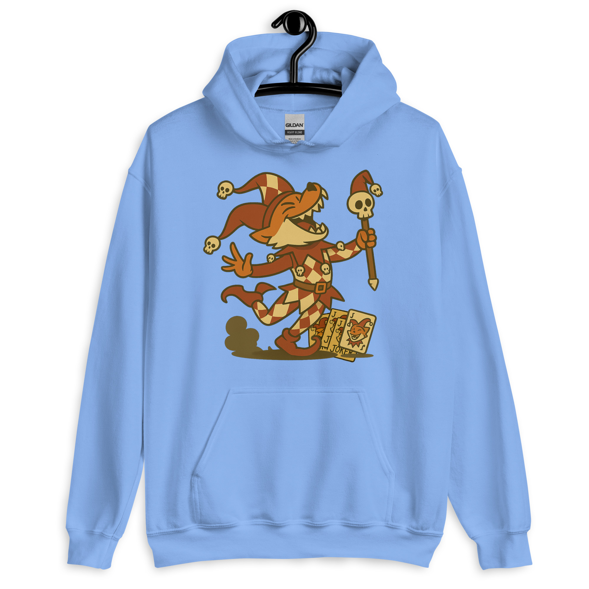 Fox Trickser - DTF-Unisex-Kapuzenpullover – Bild 20