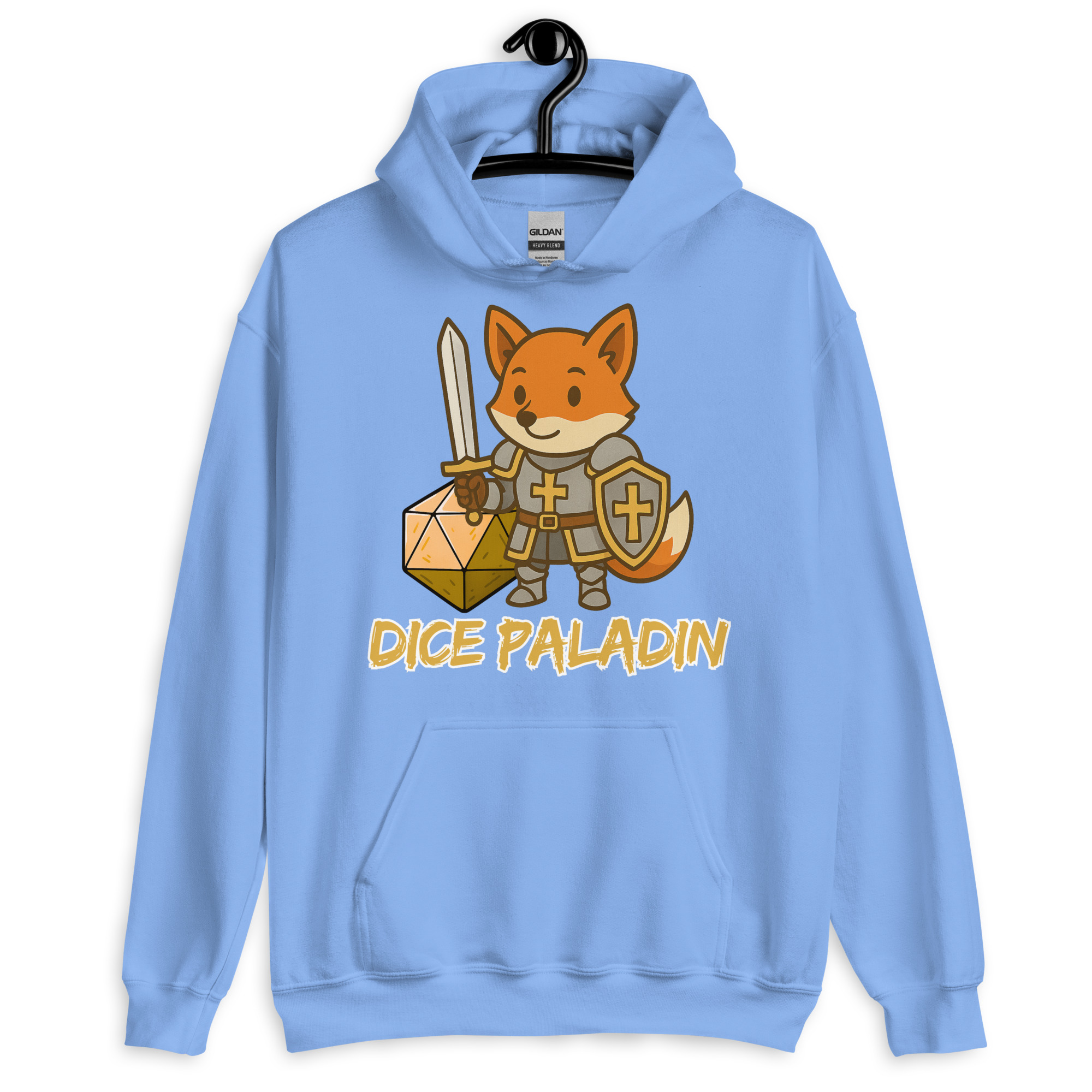Dice Paladin - DTF-Unisex-Kapuzenpullover – Bild 20