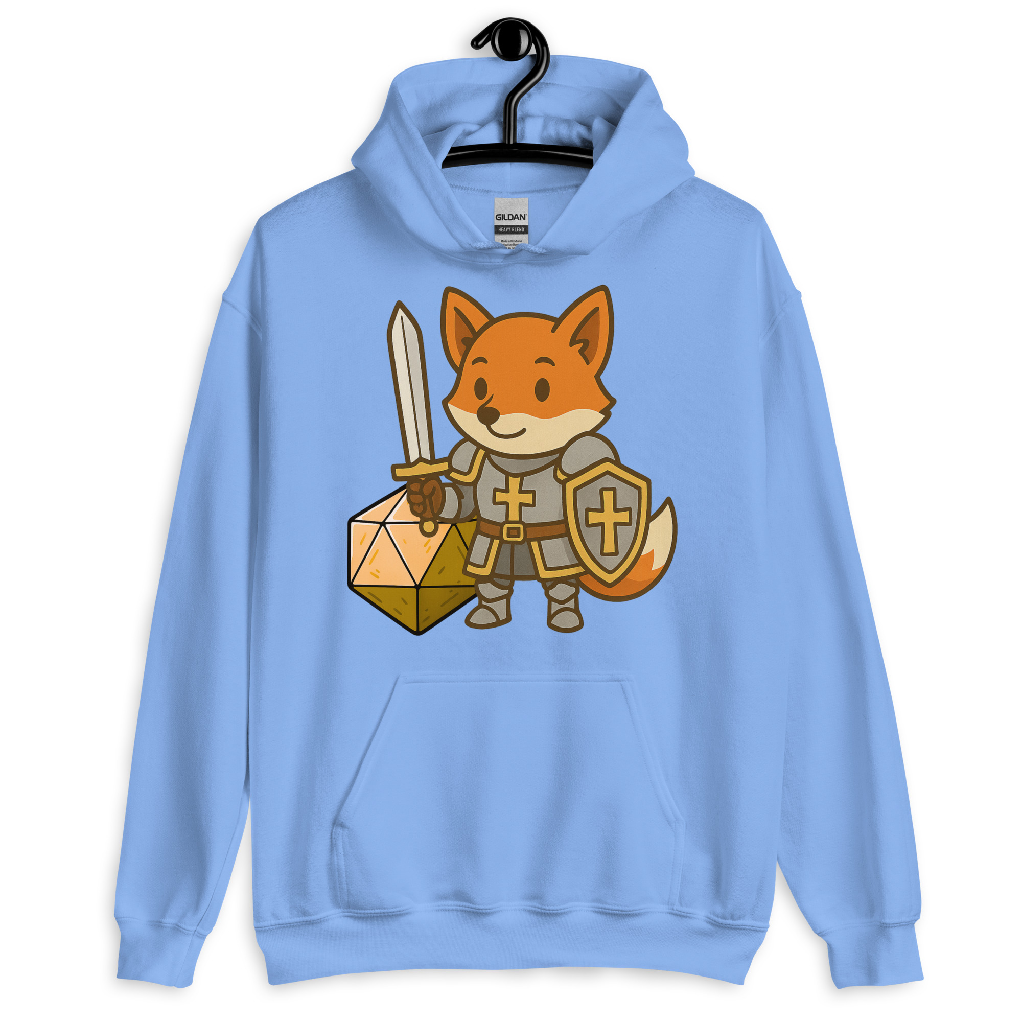Dicefox Paladin - DTF-Unisex-Kapuzenpullover – Bild 20