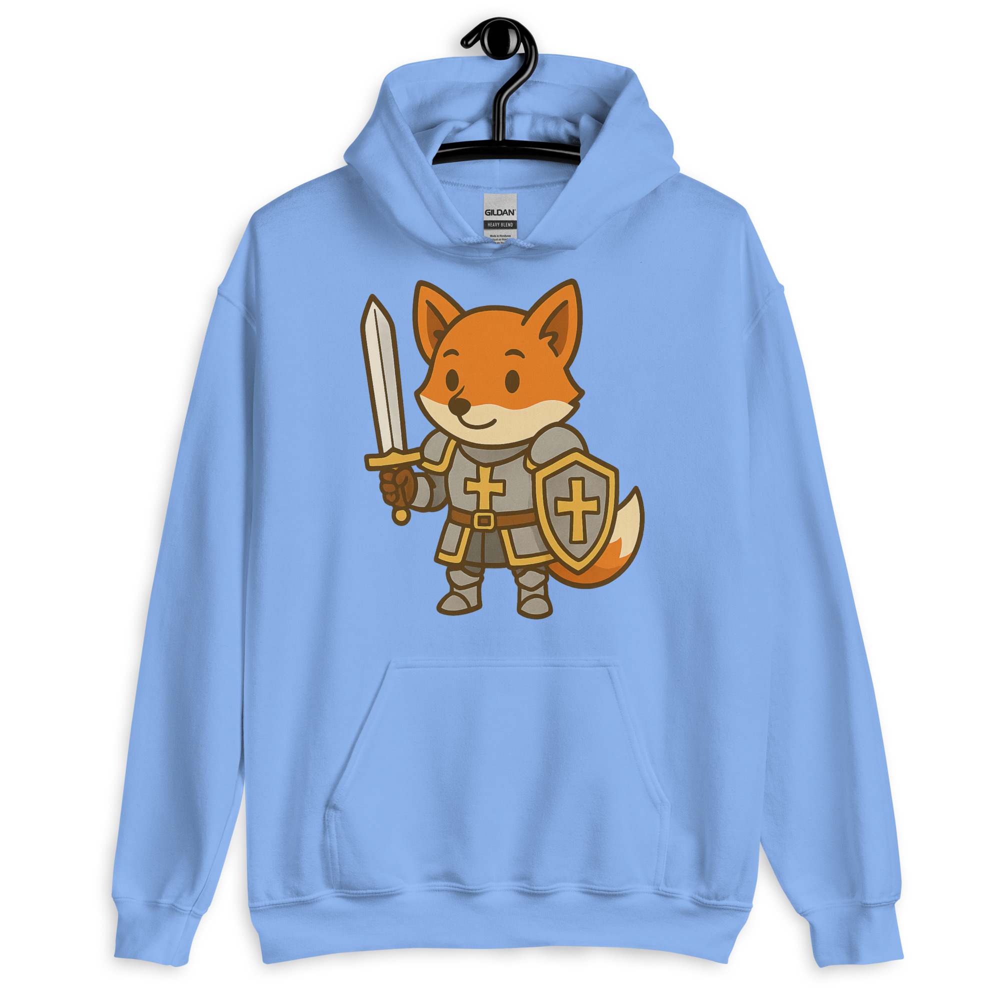 Fox Paladin - DTF-Unisex-Kapuzenpullover – Bild 20
