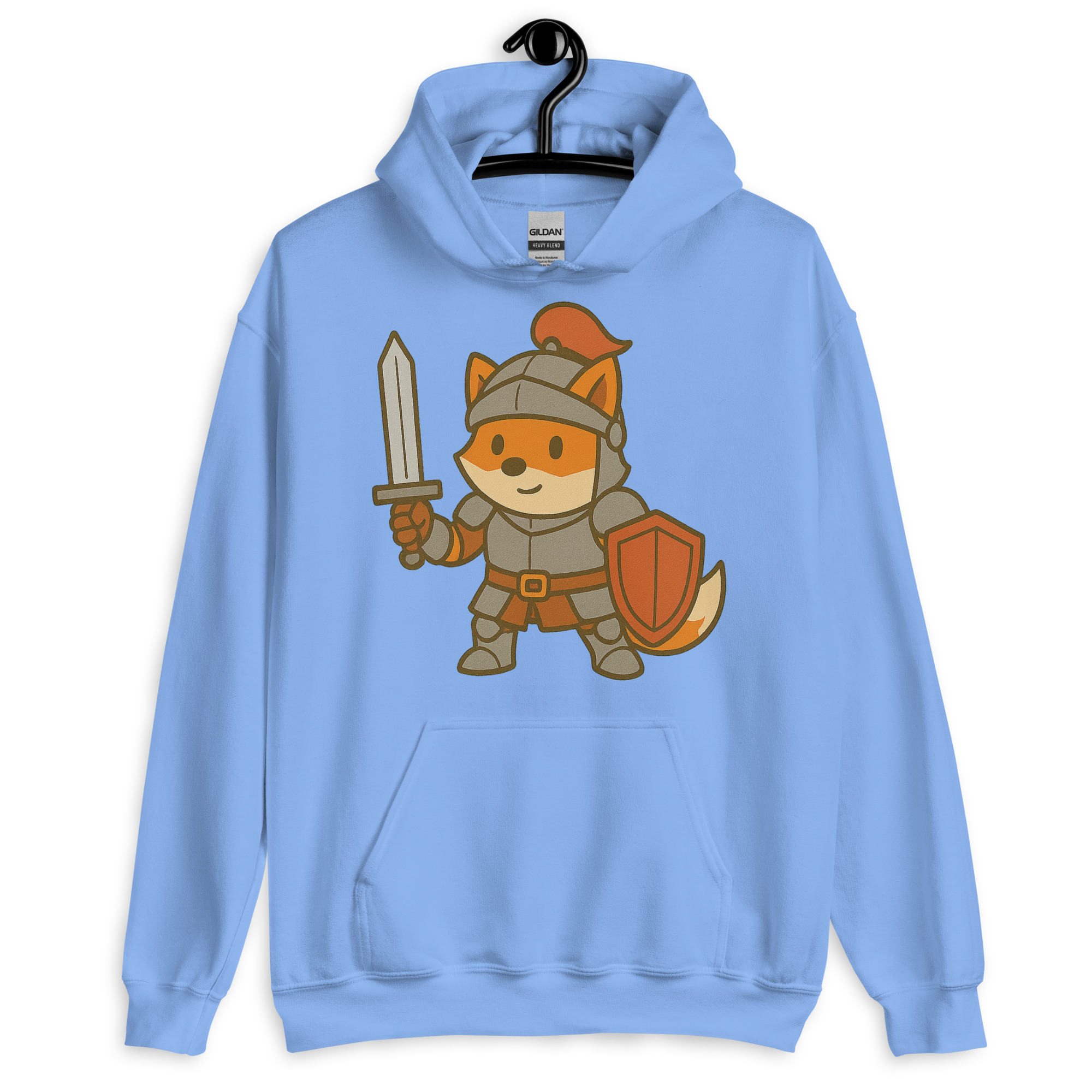 Fox Knight - DTF-Unisex-Kapuzenpullover – Bild 20