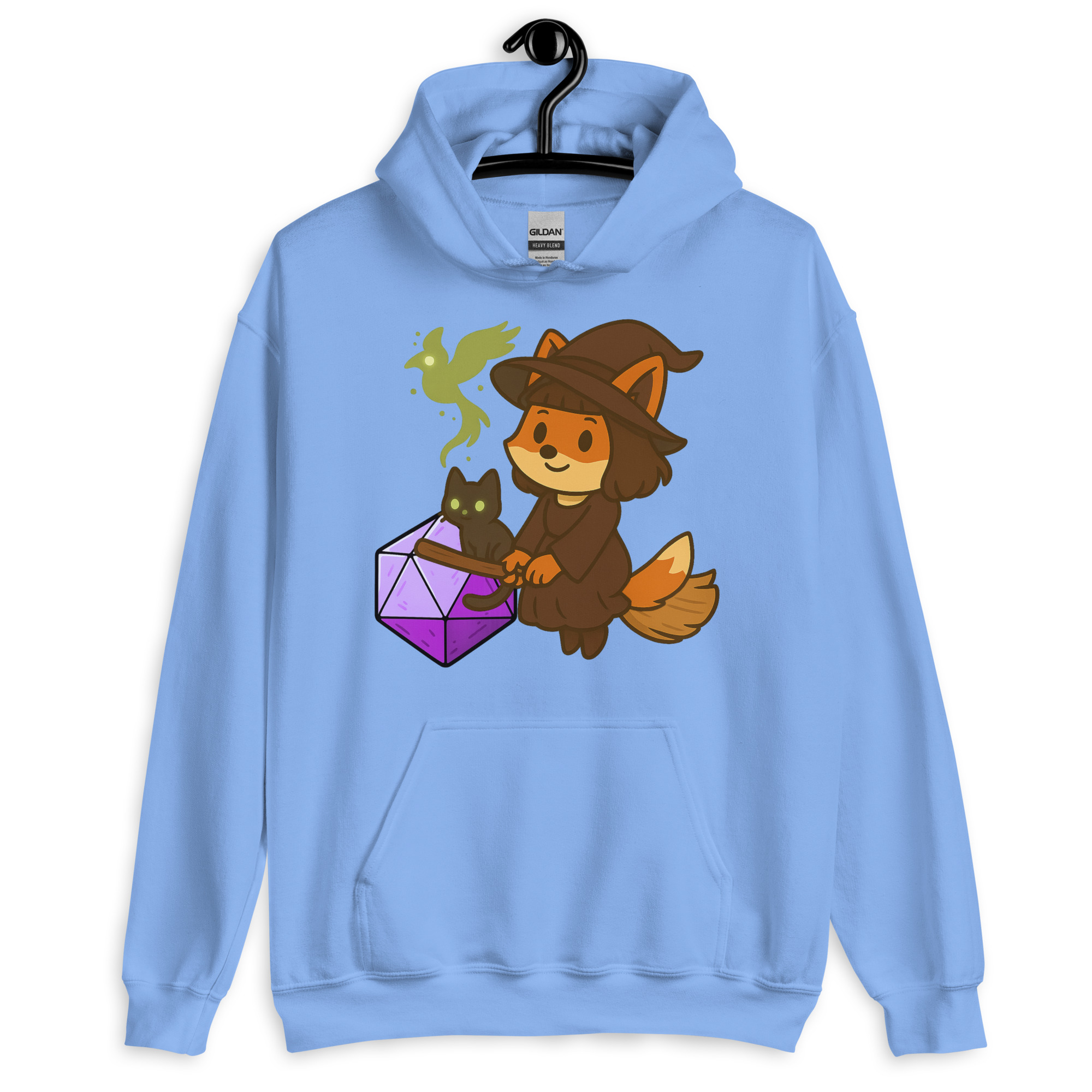 Dicefox Witch - DTF-Unisex-Kapuzenpullover – Bild 20