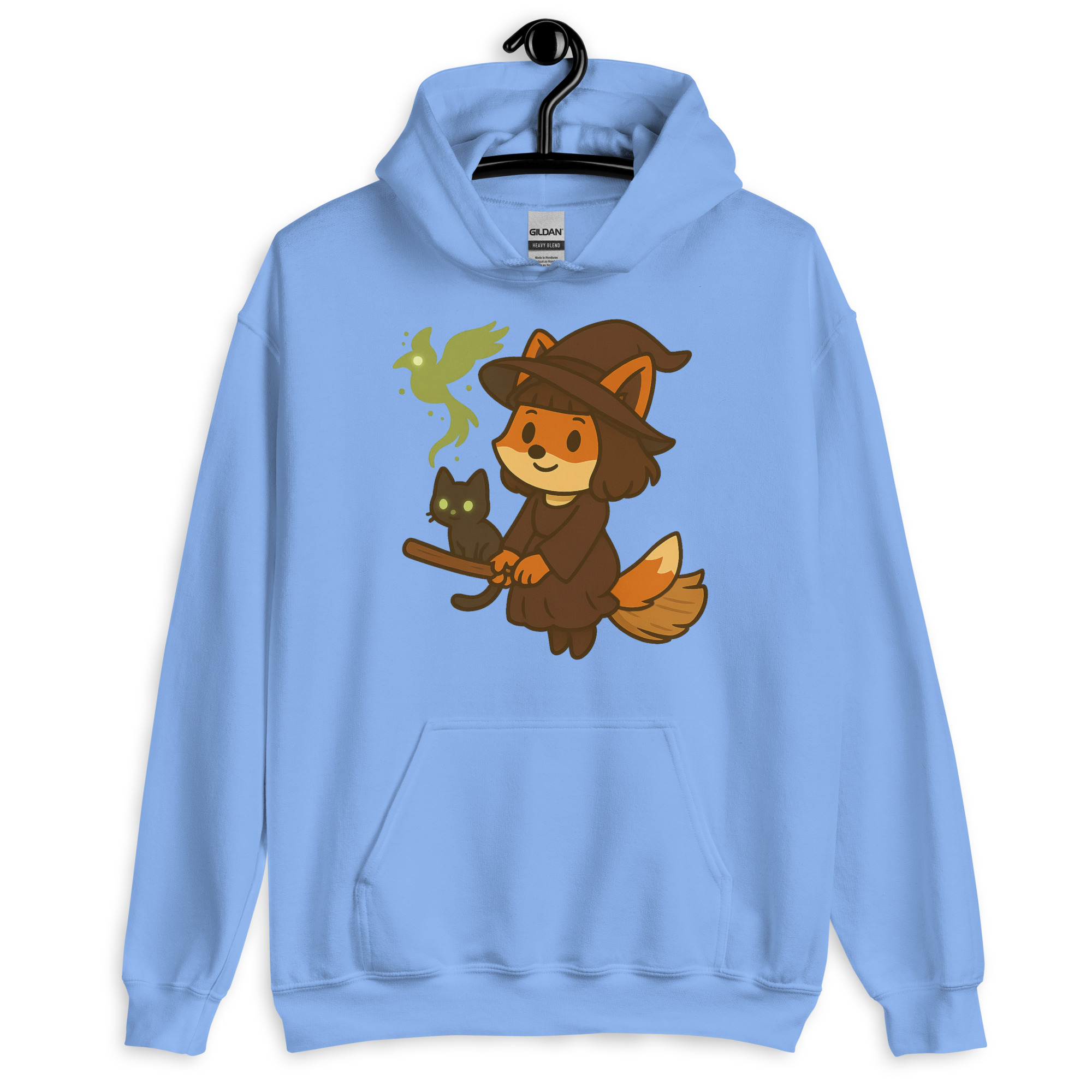 Fox Witch - DTF-Unisex-Kapuzenpullover – Bild 20