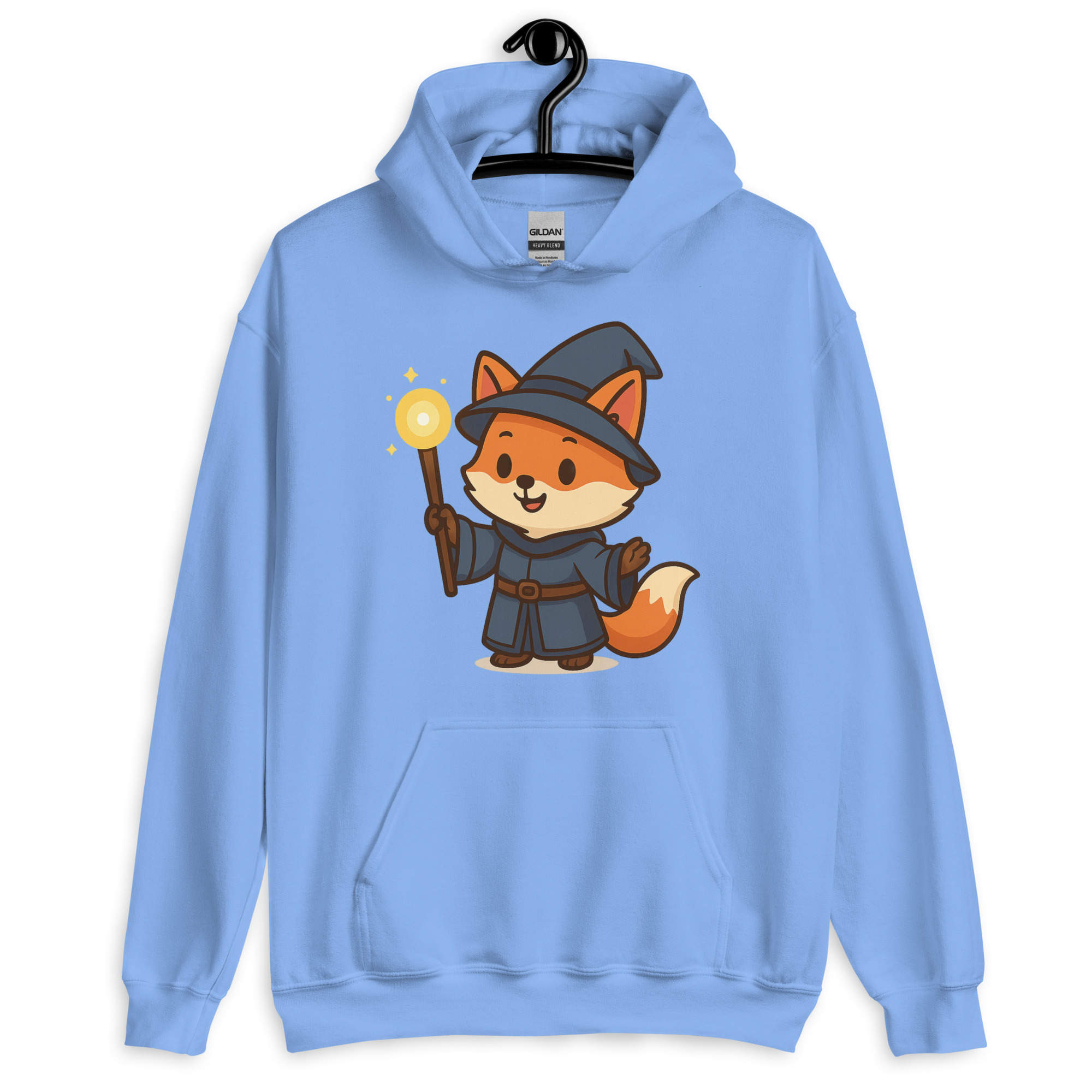 Fox Wizard - DTF-Unisex-Kapuzenpullover – Bild 20