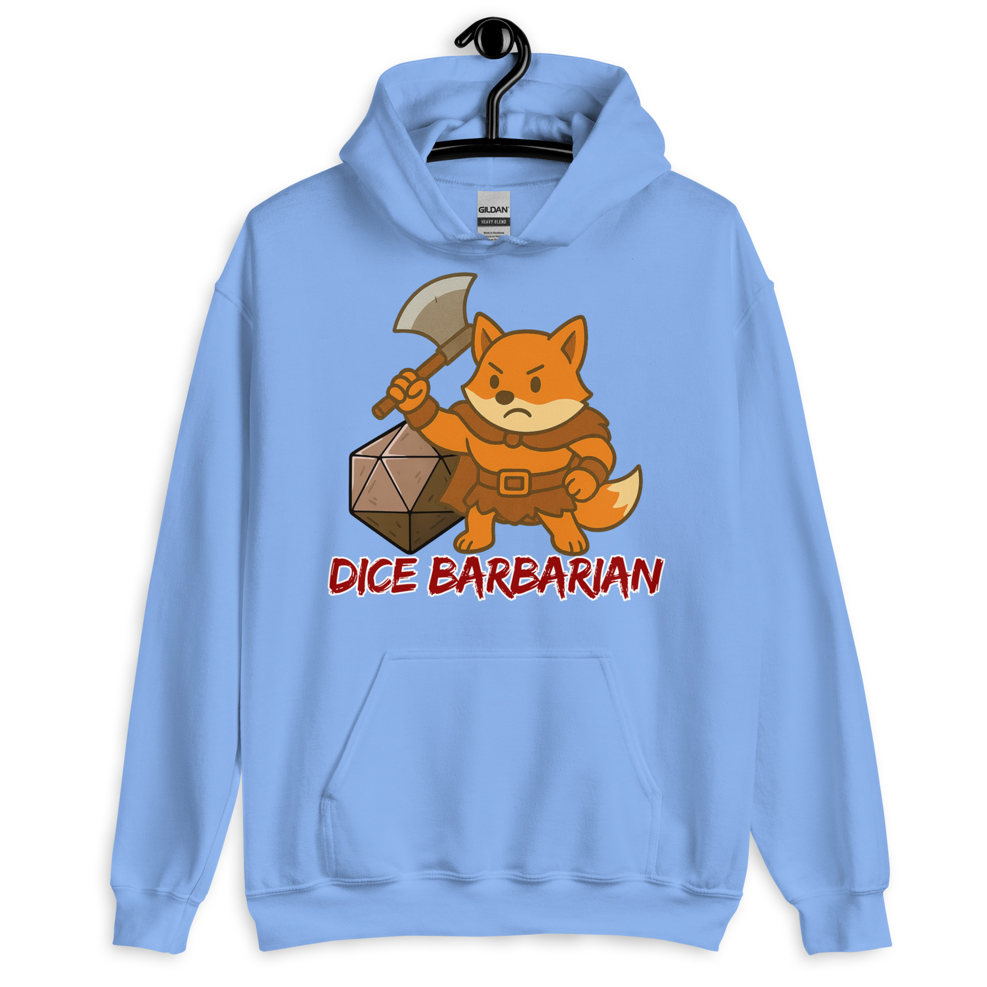Dice Barbarian - DTF-Unisex-Kapuzenpullover – Bild 20