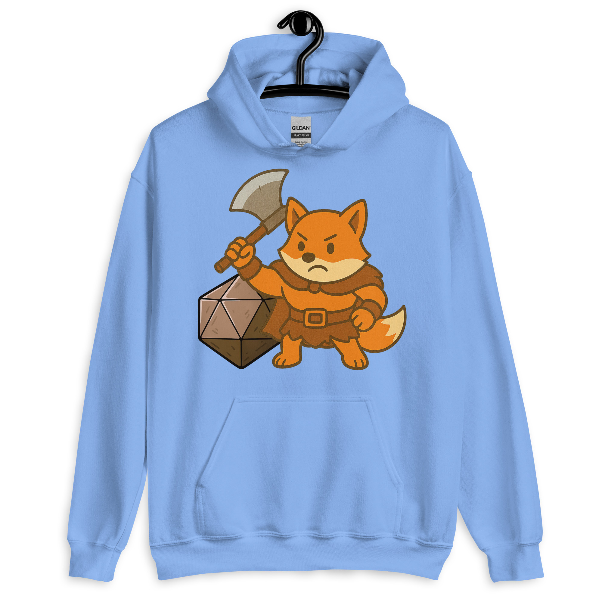 Dicefox Barbarian - DTF-Unisex-Kapuzenpullover – Bild 20