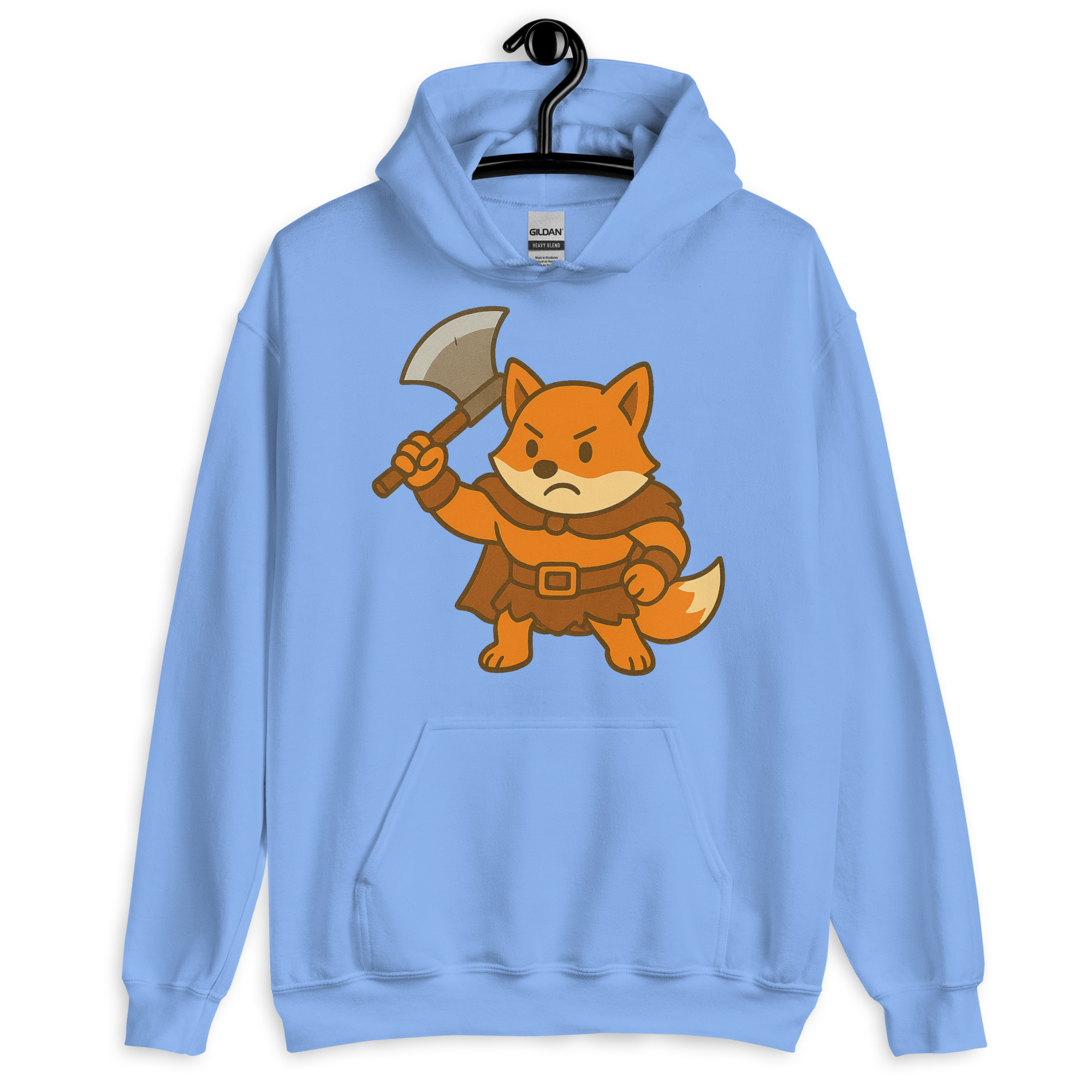 Fox Barbarian - DTF-Unisex-Kapuzenpullover – Bild 20