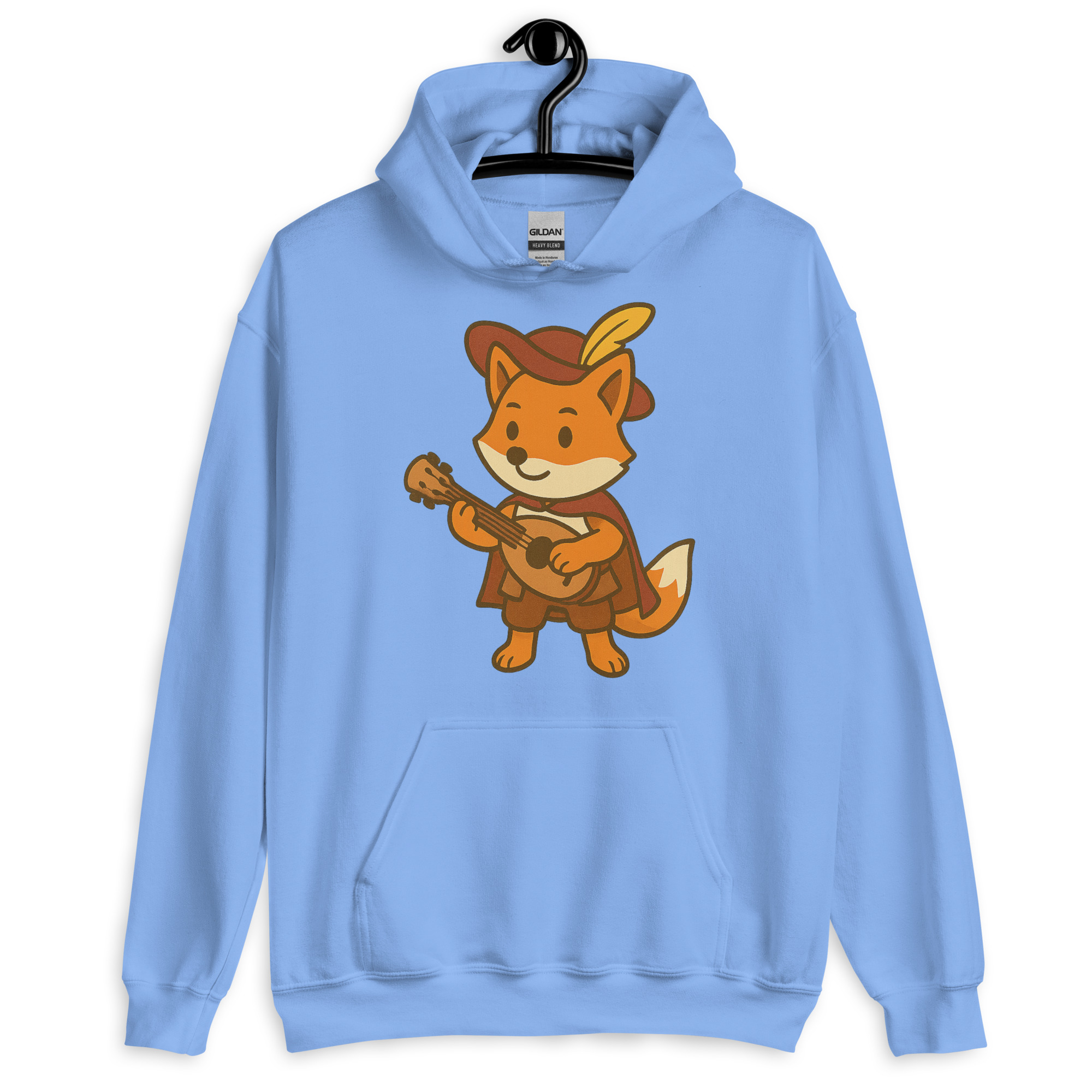 Fox Bard - DTF-Unisex-Kapuzenpullover – Bild 20