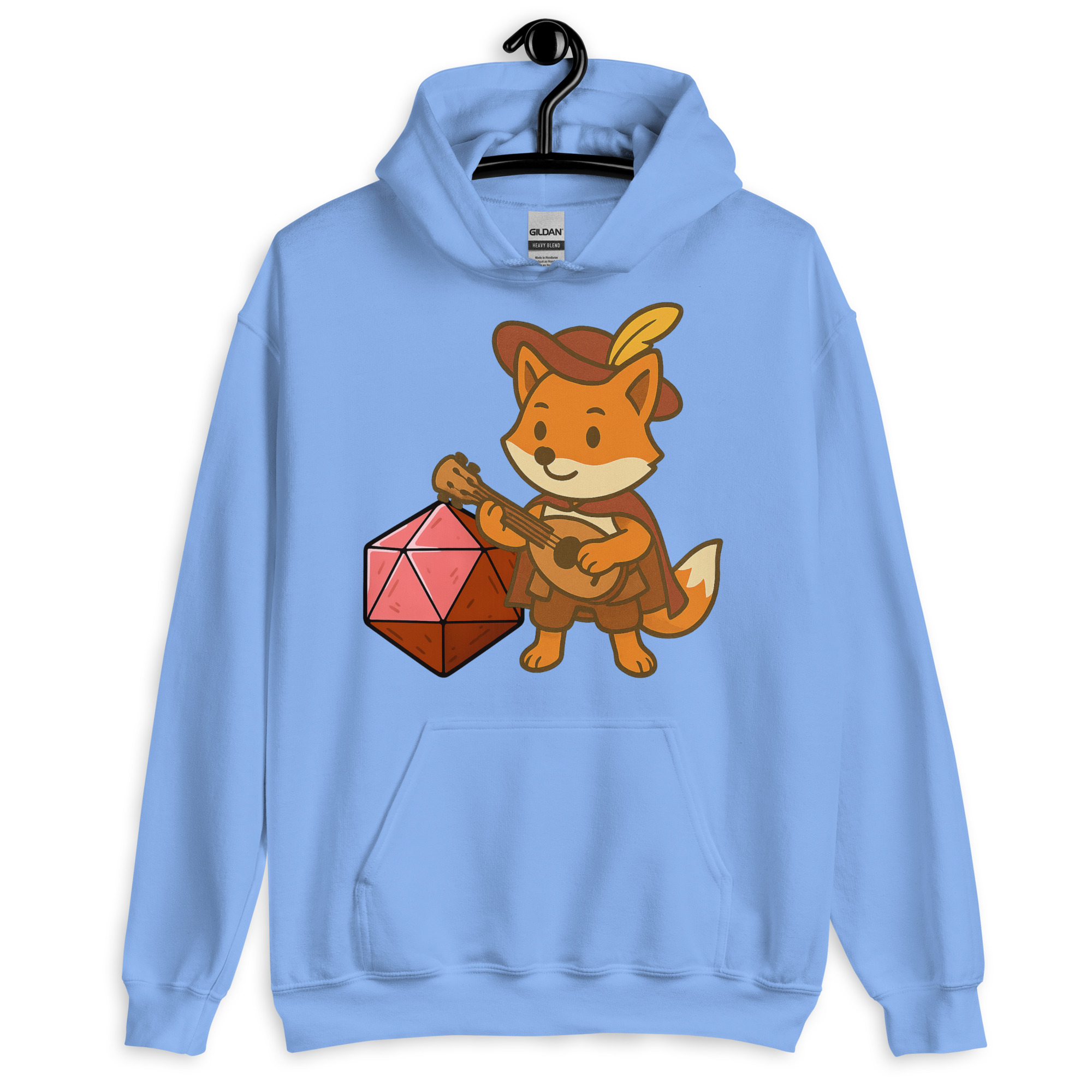 Dicefox Bard - DTF-Unisex-Kapuzenpullover – Bild 20