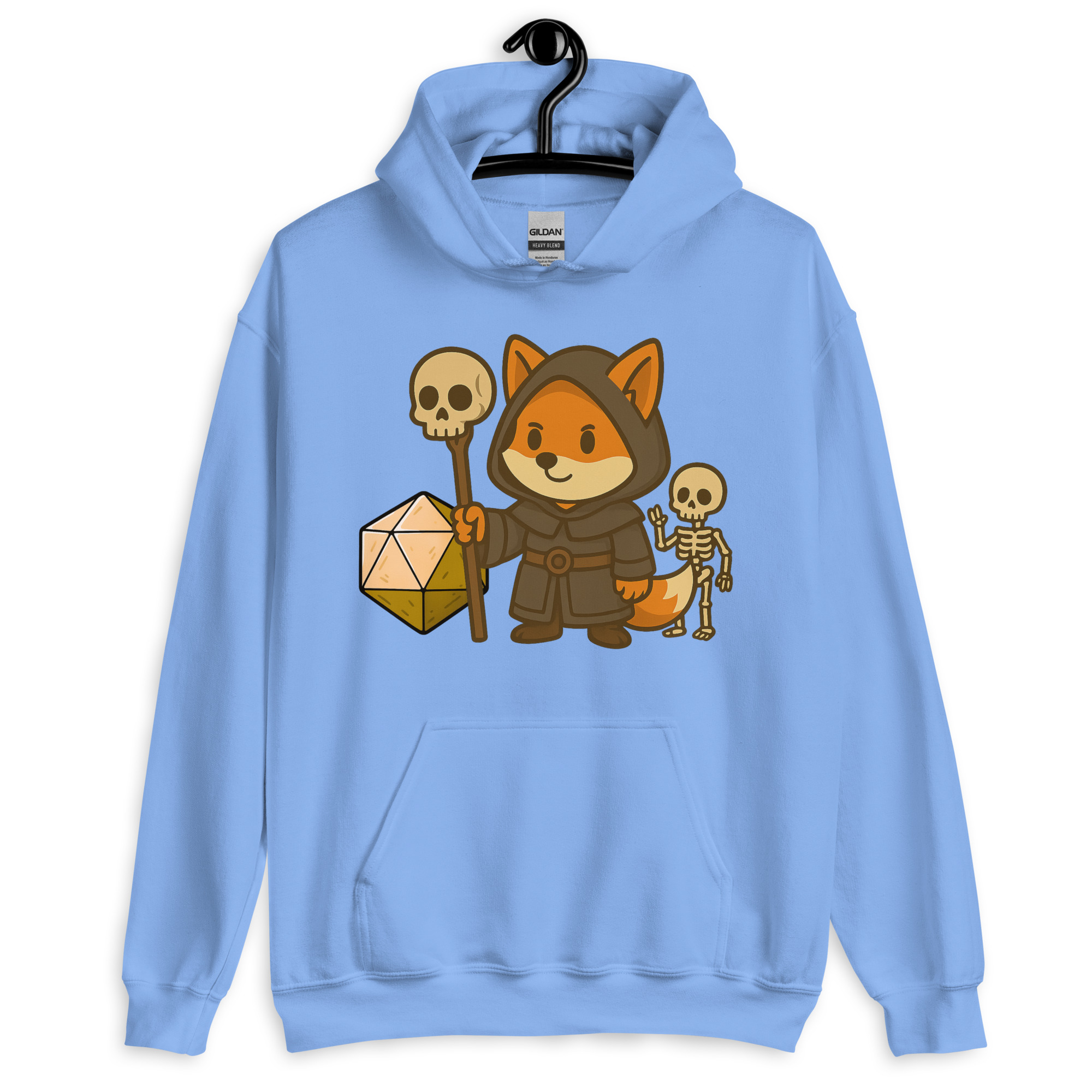 Dicefox Necromancer - DTF-Unisex-Kapuzenpullover – Bild 20