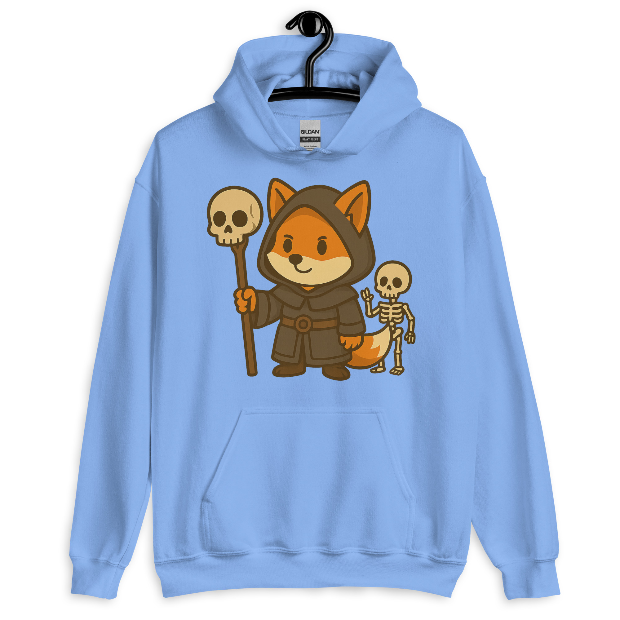 Fox Necromancer - DTF-Unisex-Kapuzenpullover – Bild 20