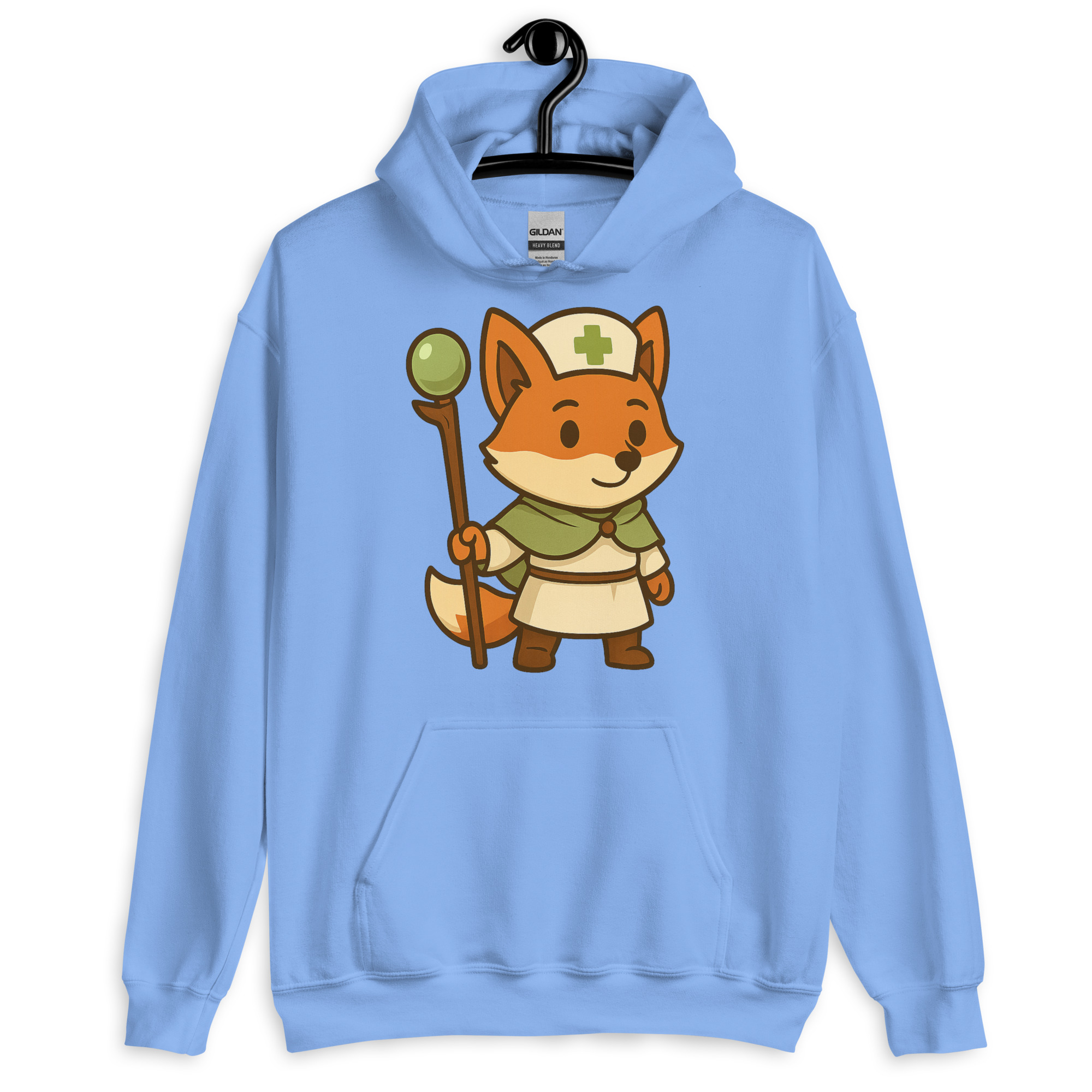 Fox Cleric - DTF-Unisex-Kapuzenpullover – Bild 20